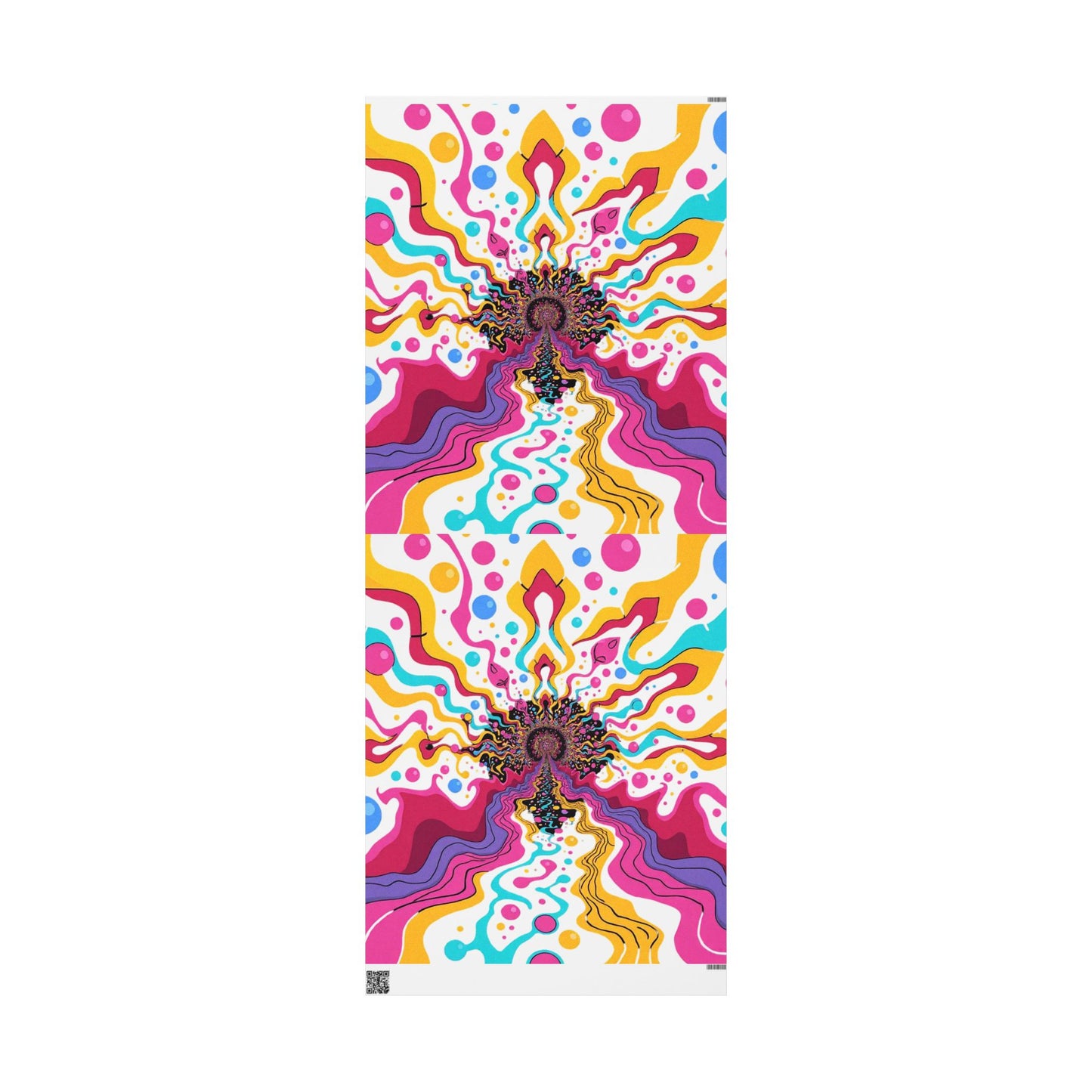 Vibrant Wrapping Paper Rolls - Colorful Gift Wrap for All Occasions, Birthday, Holidays, DIY Projects, Crafting