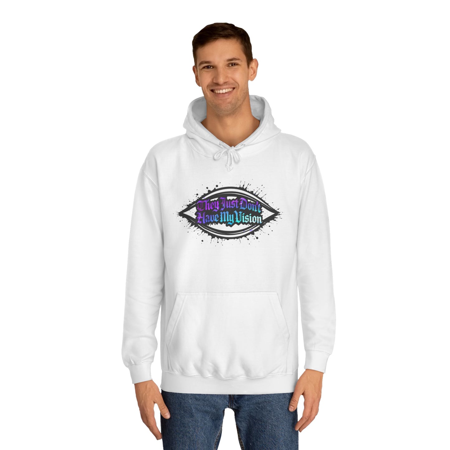 “VISION” Graphic Hoodie — Cosmic Art Pullover