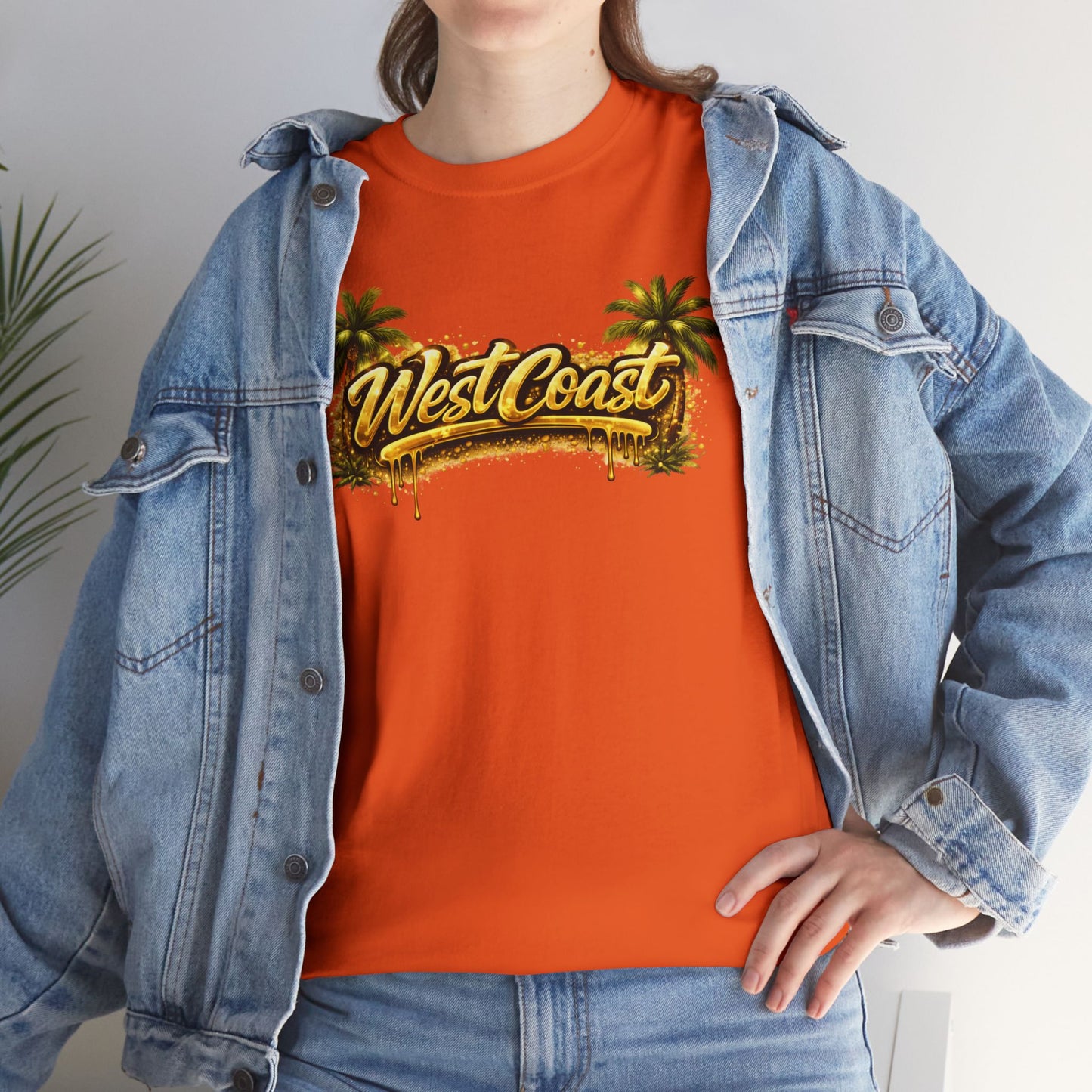 West Coast Palm Tree T-Shirt — Retro Surf Vibe Tee