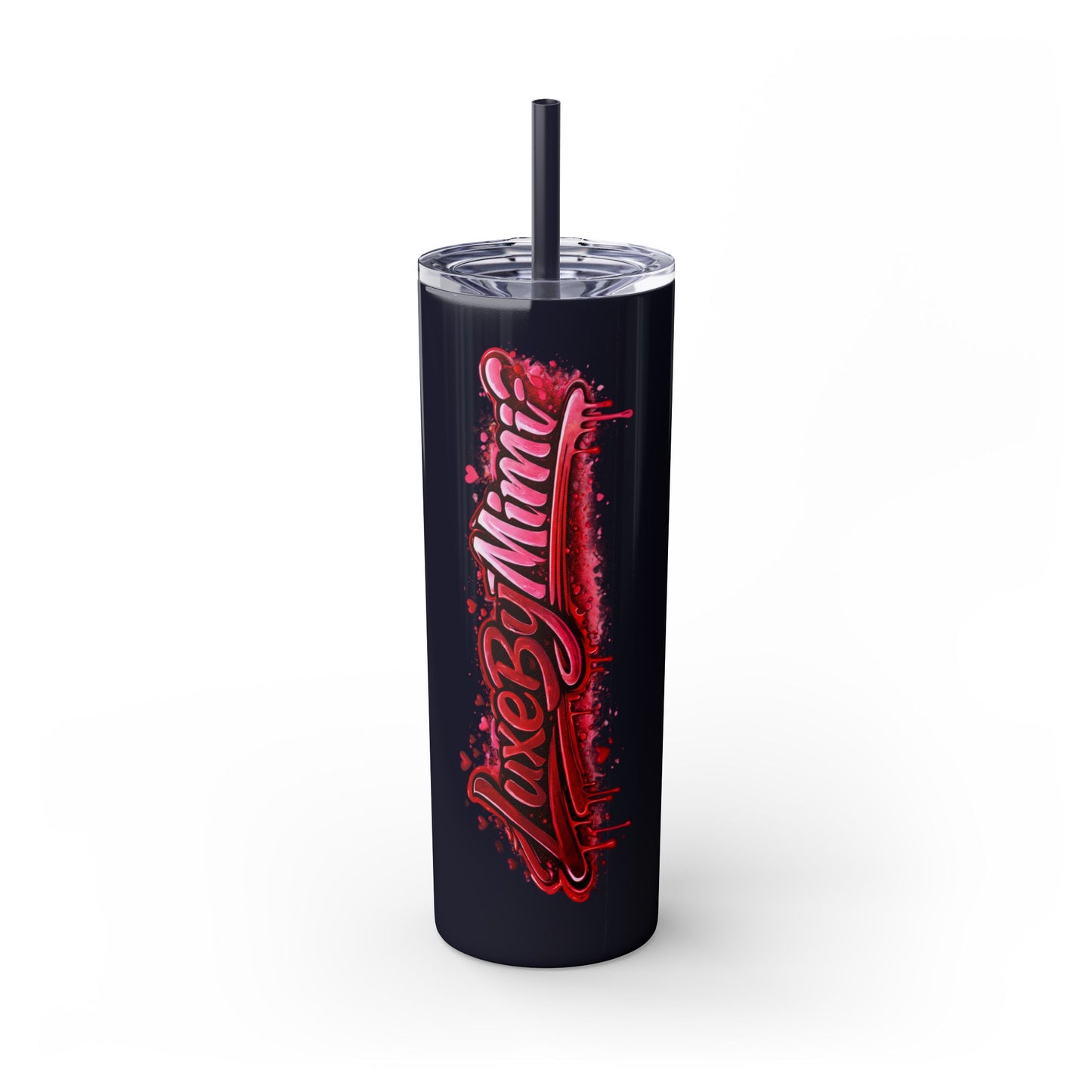 Skinny Tumbler – 'Lake & Lemons' Red Script 20oz Insulated Straw Tumbler