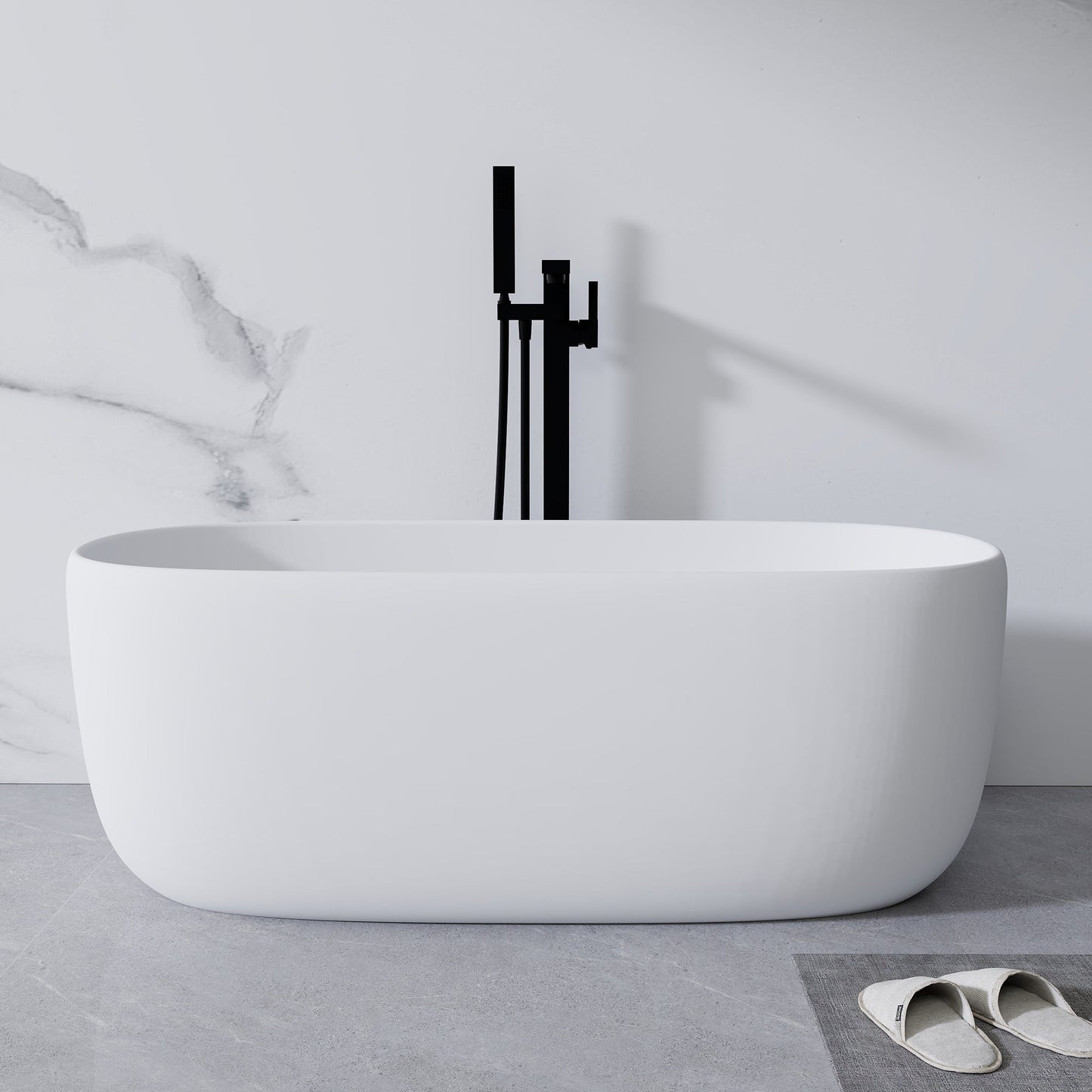 LILYA 51'' Freestanding Bathtub