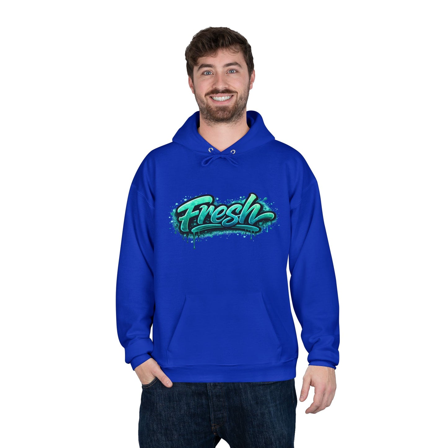 Fresh Graffiti Hoodie — Streetwear Pullover for Teens & Urban Style