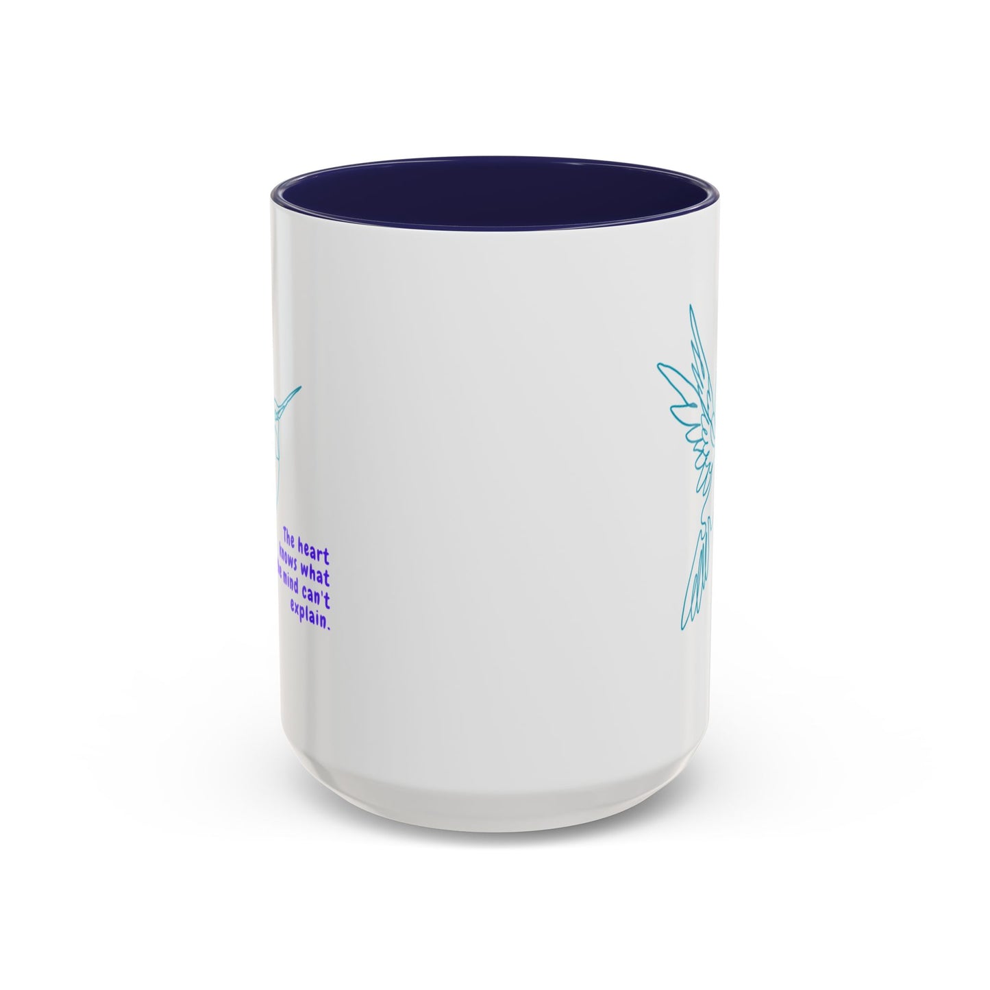 Colorful Hummingbird Coffee Mug, Inspirational Mug, Bird Lover Gift, Heartwarming Gift, Coffee Lover Gift, Affirmation Mug, Unique Mug