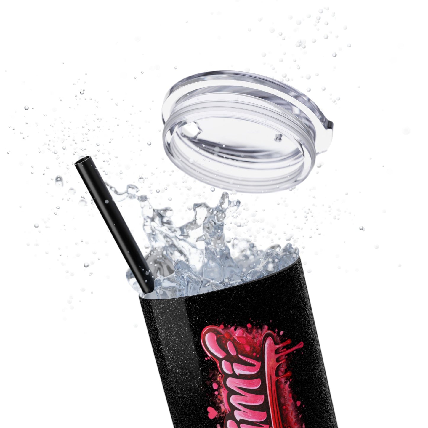 Skinny Tumbler – 'Lake & Lemons' Red Script 20oz Insulated Straw Tumbler