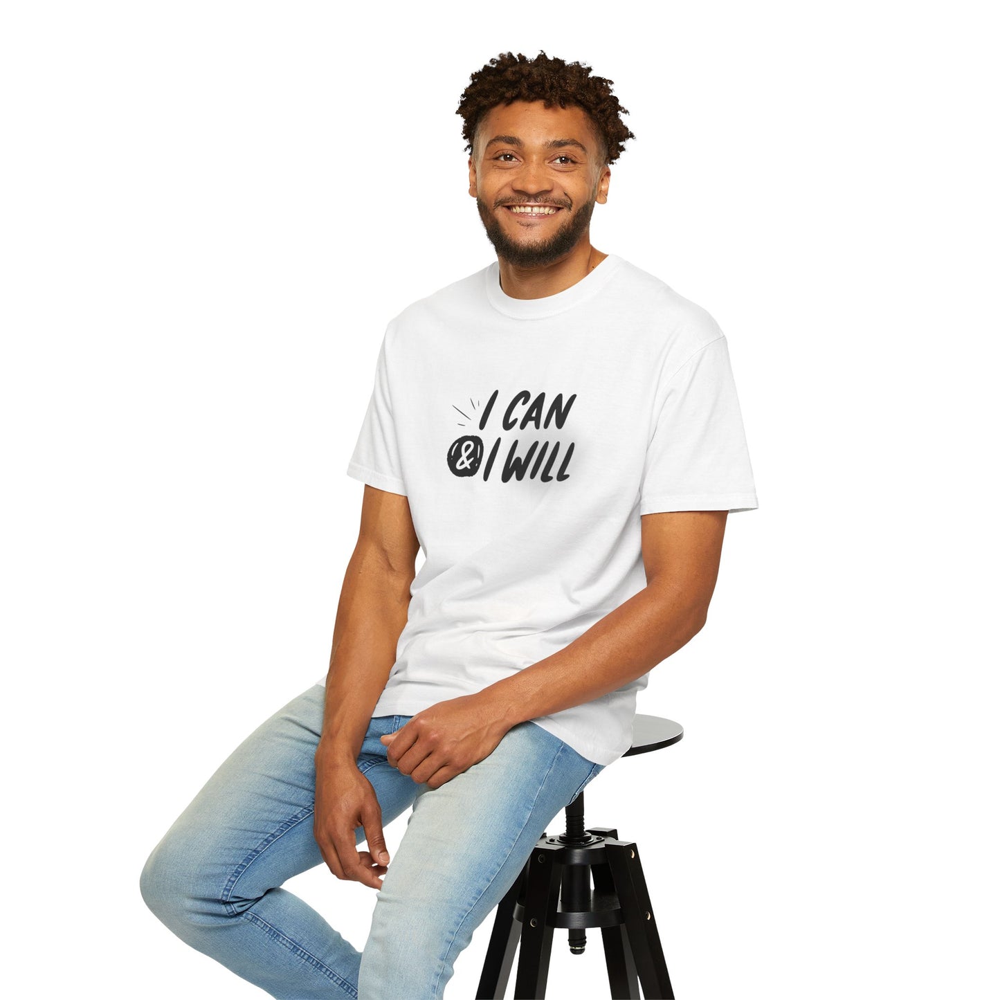 I Can & I Will Motivational T-Shirt - Unisex Graphic Tee