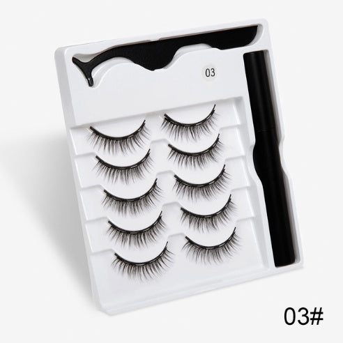 Magnetic Wild Artificial Eyelashes - High Quality Cotton & Fibers