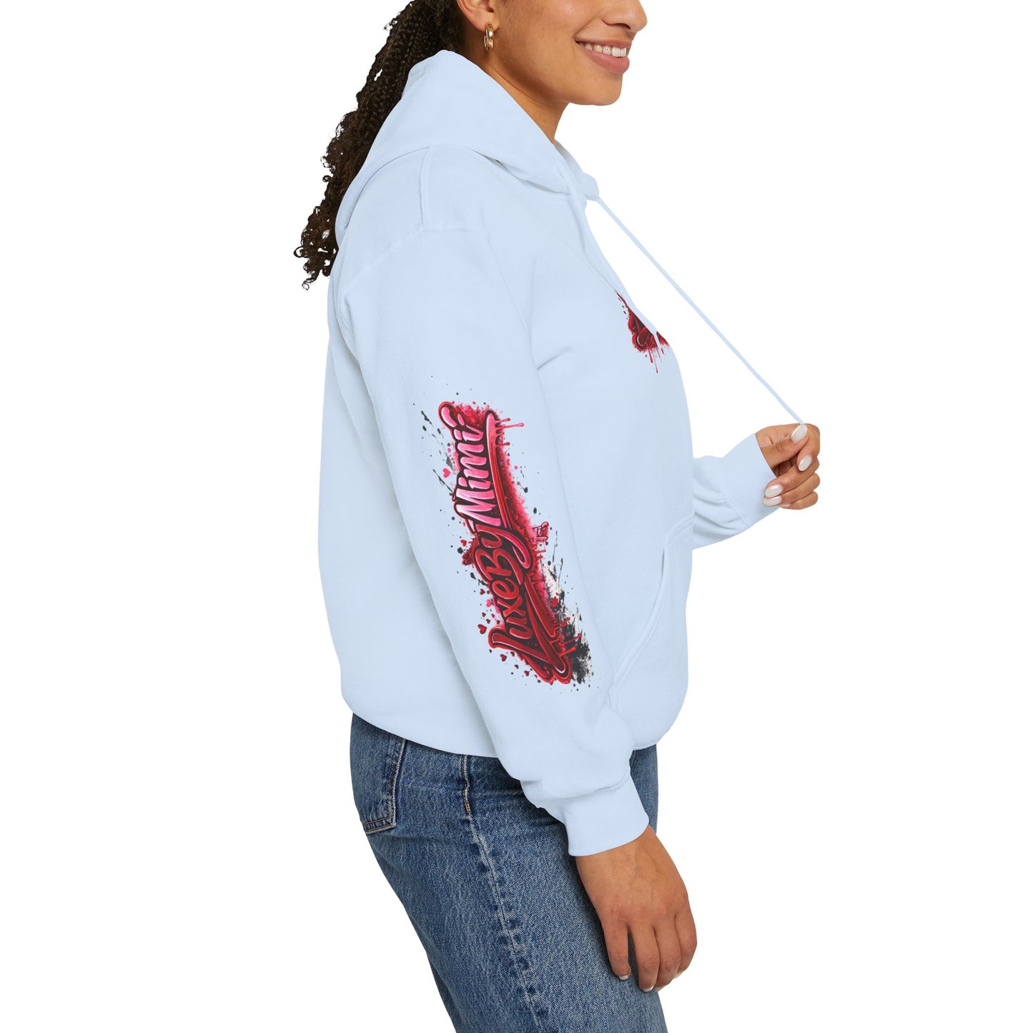 LuxeByMimi Brand Graffiti de Luxe Hoodie — Streetwear Pullover