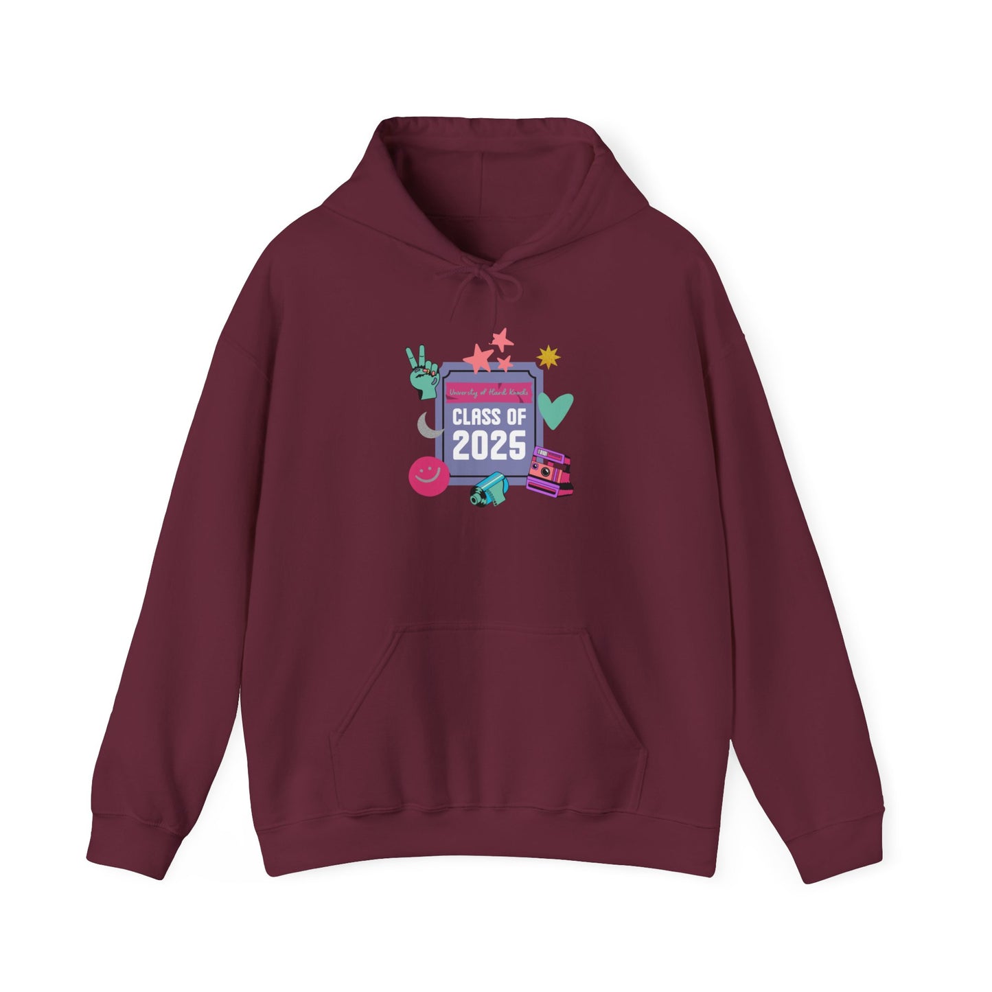 Class of 2025 Graduation Hoodie, Unisex Heavy Blend Hooded Sweatshirt, High School Graduation Gift, Casual Cool Style, College Hoodie