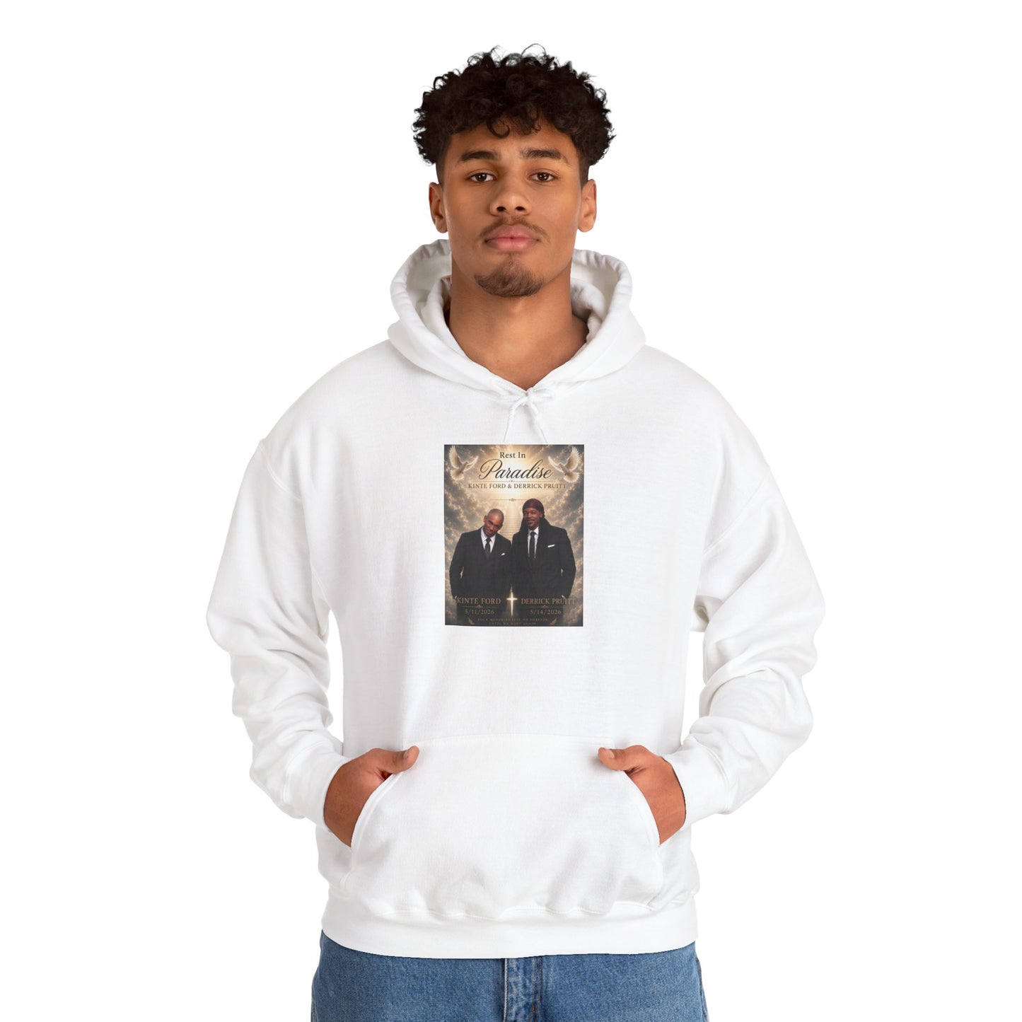 In Memory of Portrait Hoodie — "The Anointing" Ministry Sweatshirt
