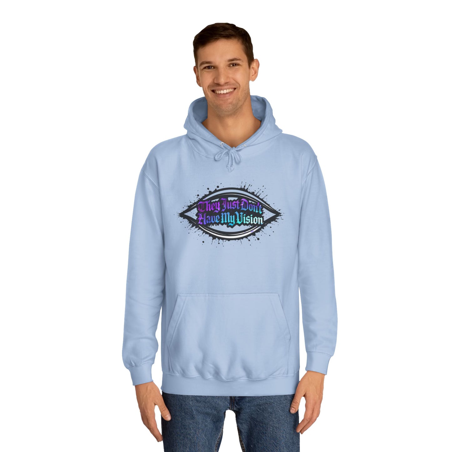 “VISION” Graphic Hoodie — Cosmic Art Pullover