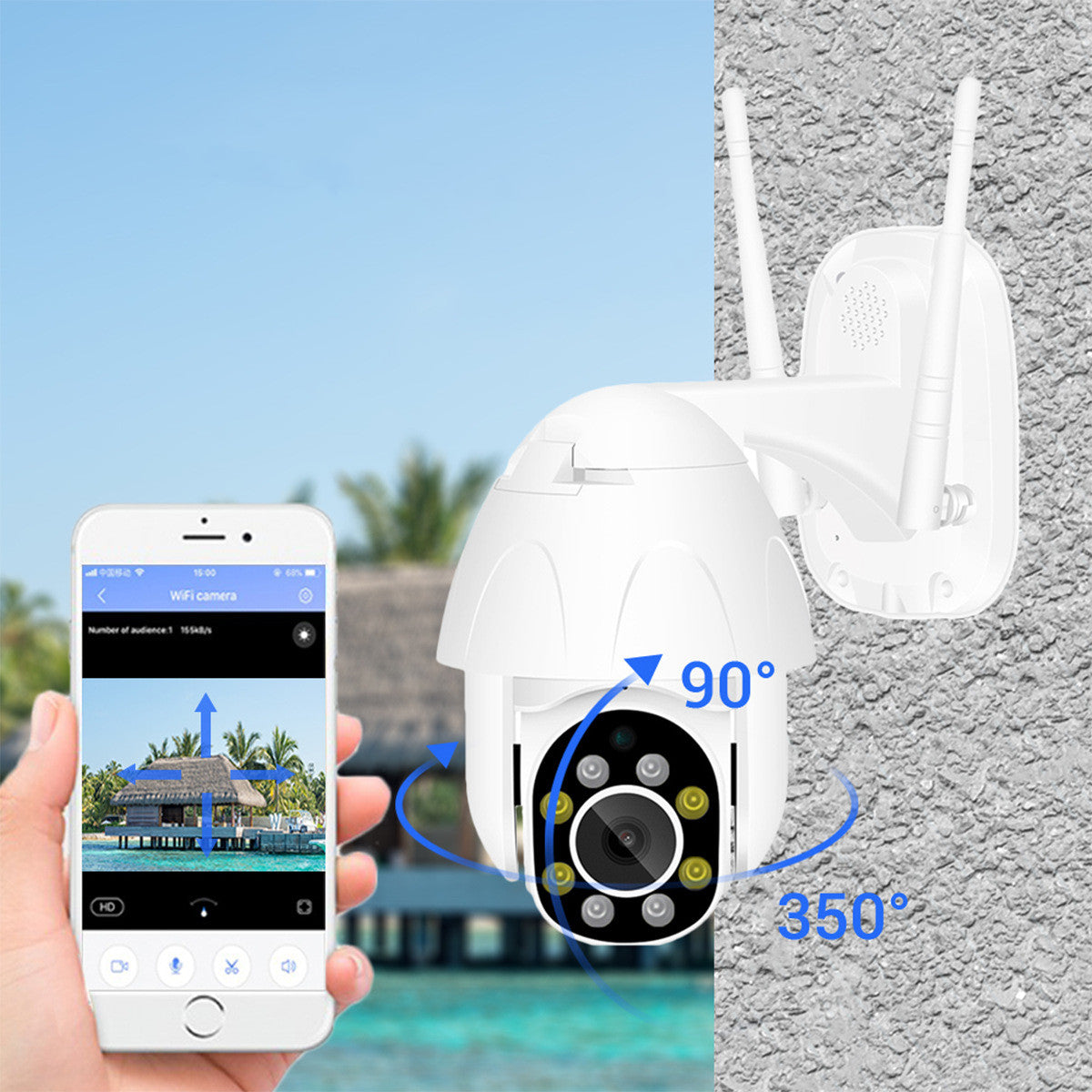 Outdoor Waterproof Surveillance Camera