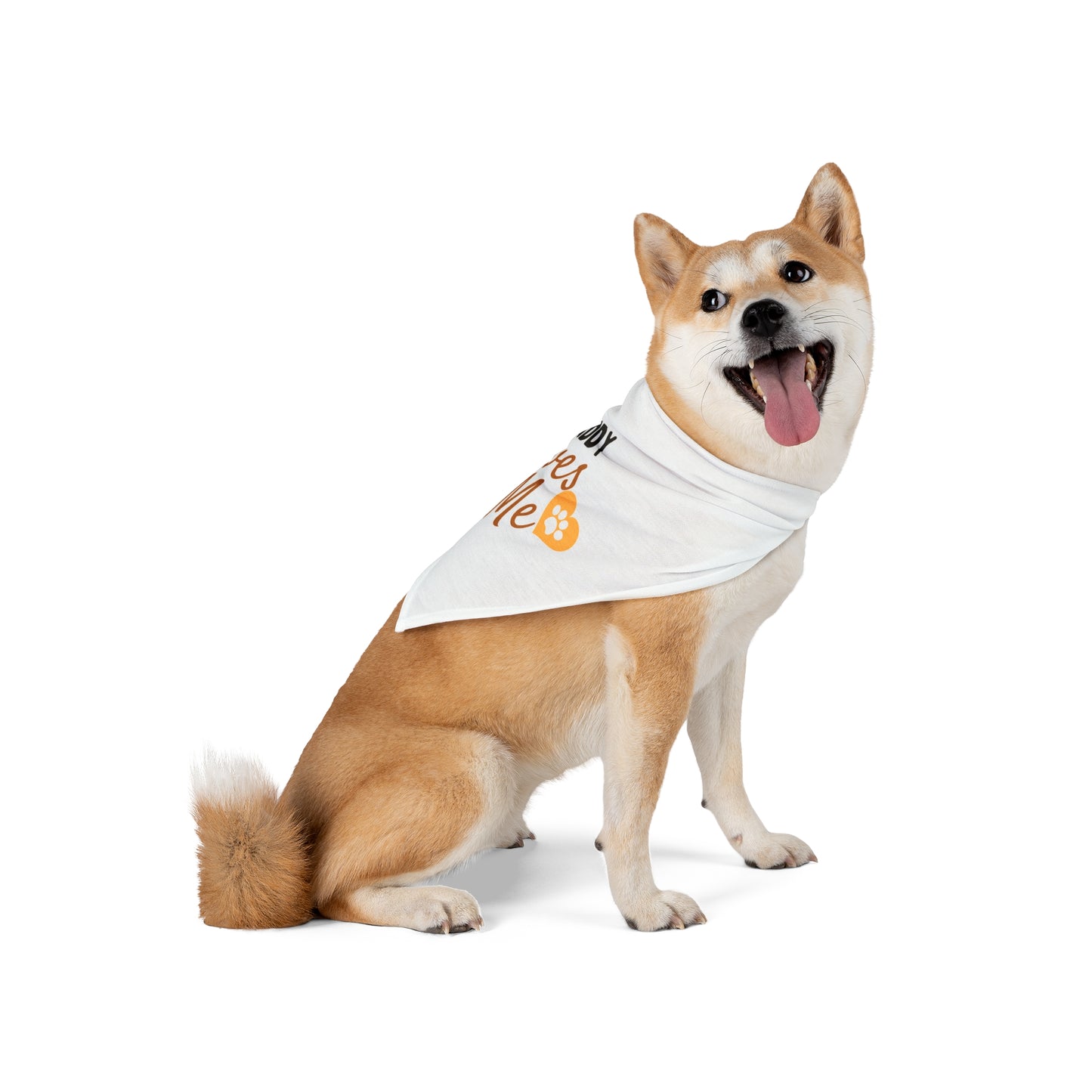 Pet Bandana, Cute Pet Accessory for Dog Lovers, Gift for Dads, Father's Day Dog Bandana, Dog Fashion, Stylish Pet Gift