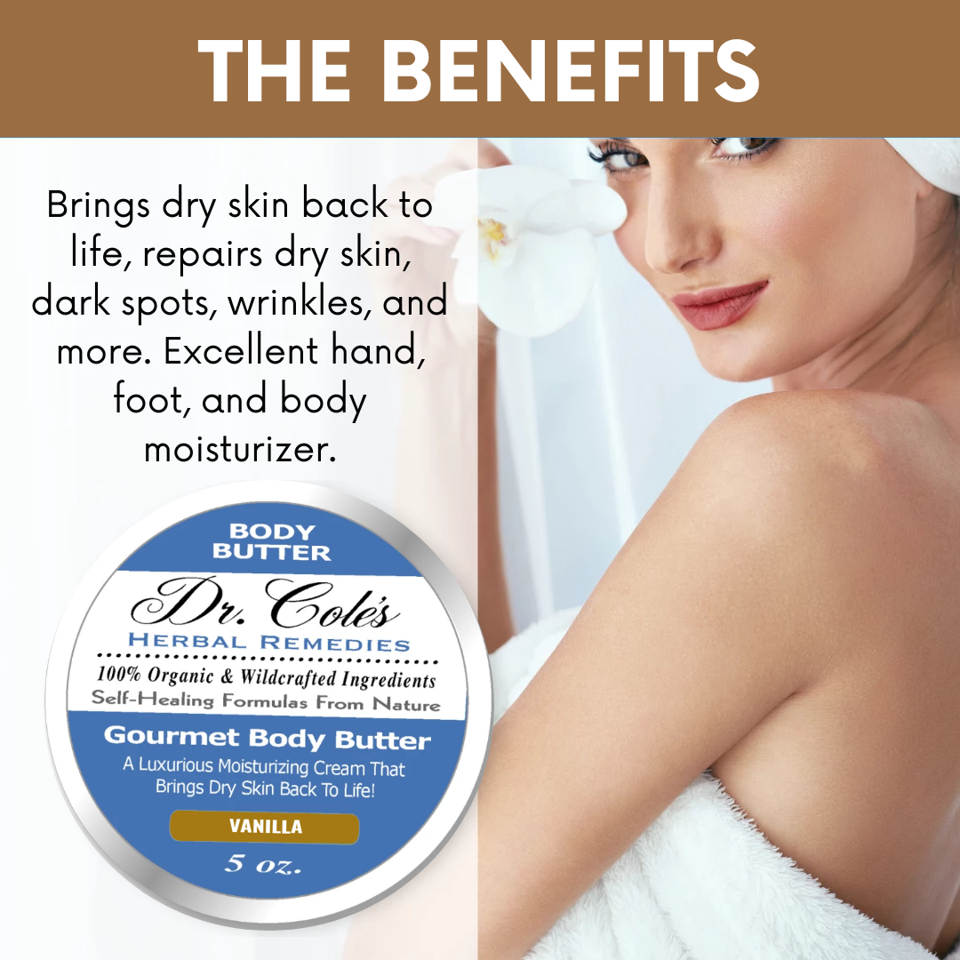 39 - Dr. Cole's Gourmet Body Butter - VANILLA