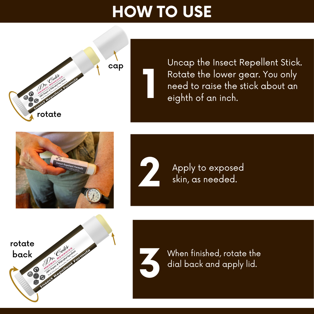 Dr. Cole's Insect Repellent Stick SixPak-2