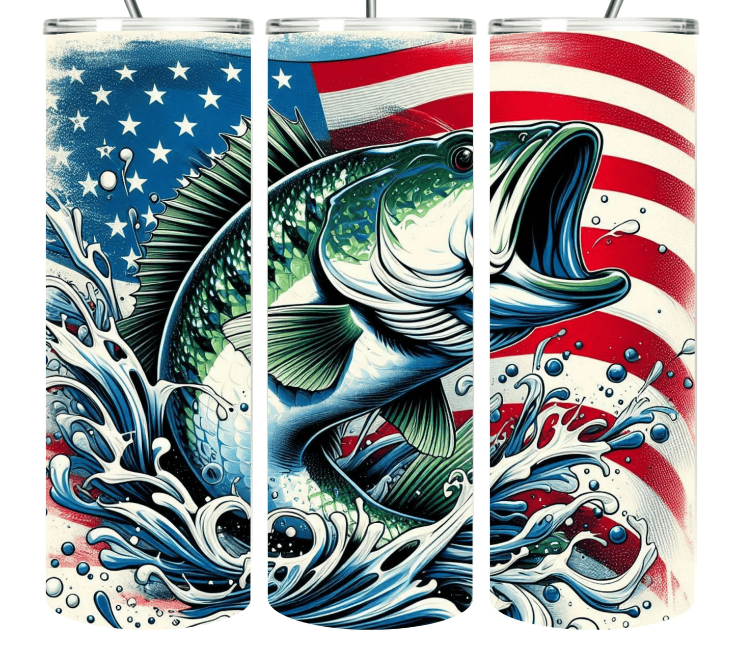 Fishing collection Tumbler 20oz Tumblers