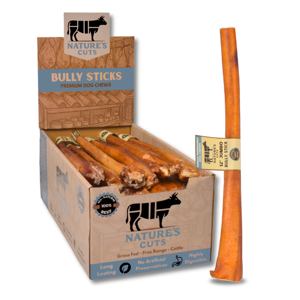 12" Jumbo Bully Sticks Display Box-0