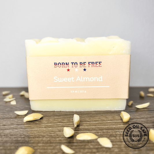 Sweet Almond Tallow Soap Bar-0