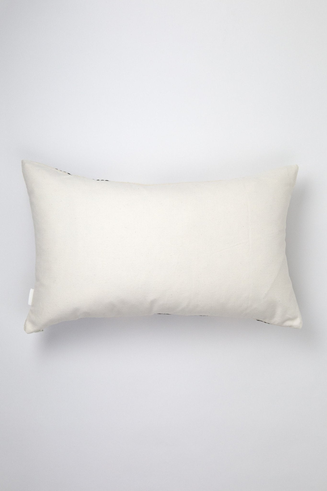 Checkered Brocade Pillow - Lilac & White
