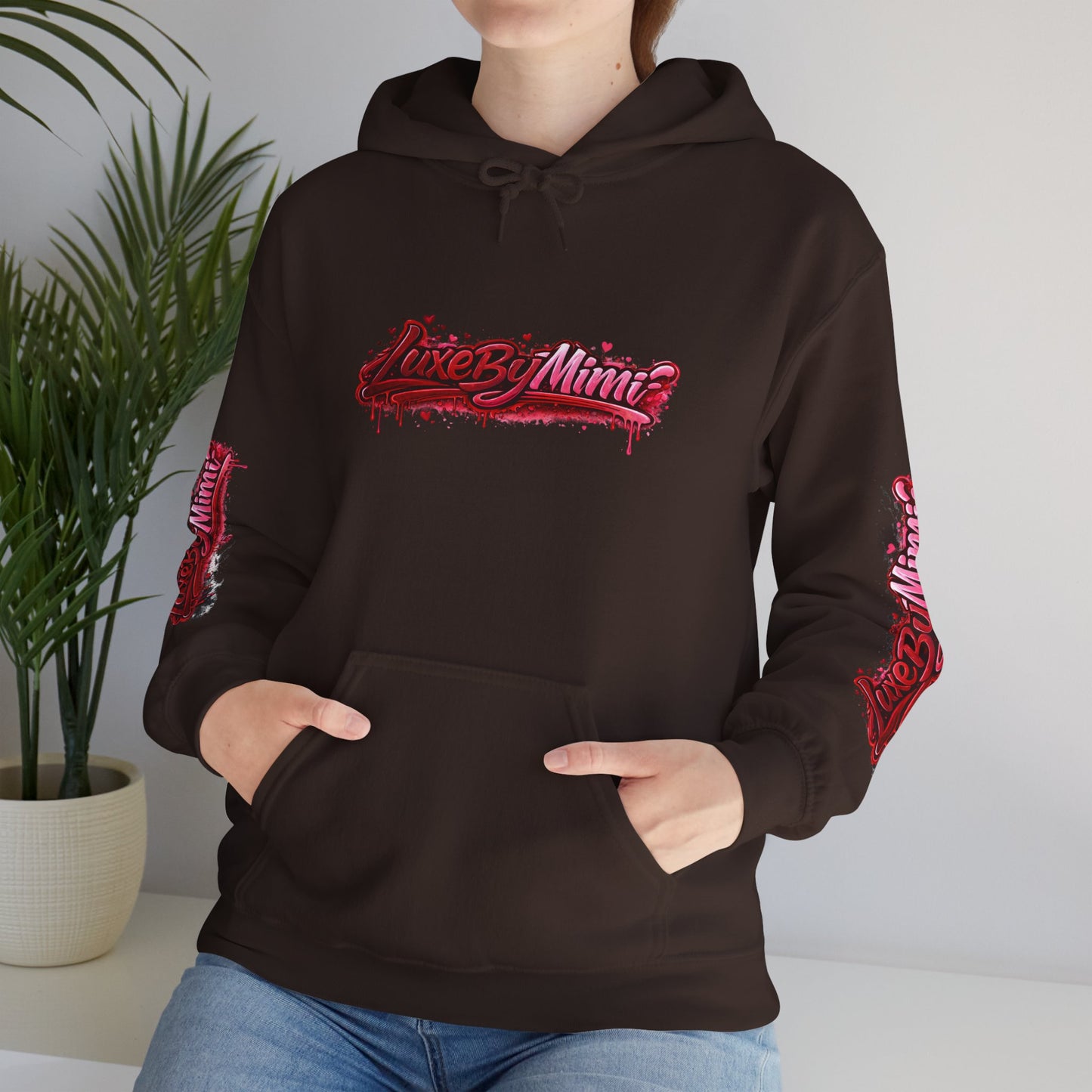 LuxeByMimi Brand Graffiti de Luxe Hoodie — Streetwear Pullover