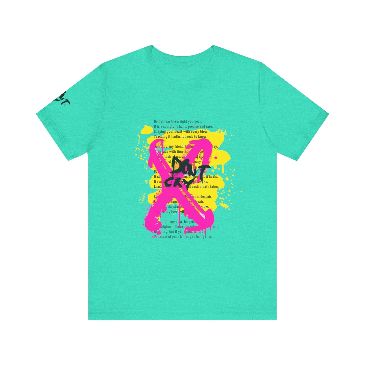 Inspirational Unisex Short Sleeve Tee - Journey to Self-Love & Empowerment