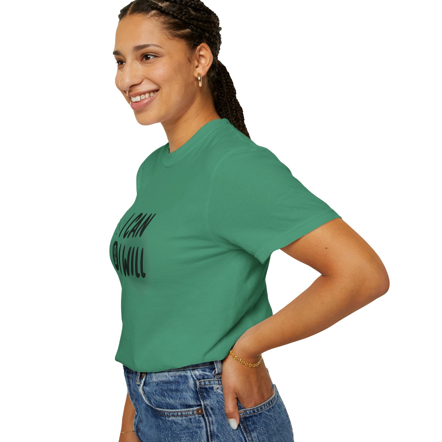 I Can & I Will Motivational T-Shirt - Unisex Graphic Tee