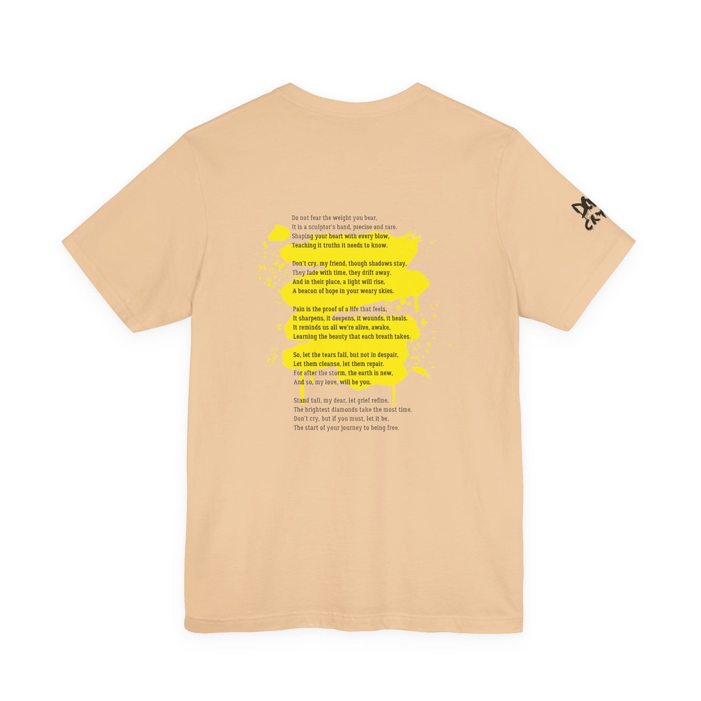Inspirational Unisex Short Sleeve Tee - Journey to Self-Love & Empowerment