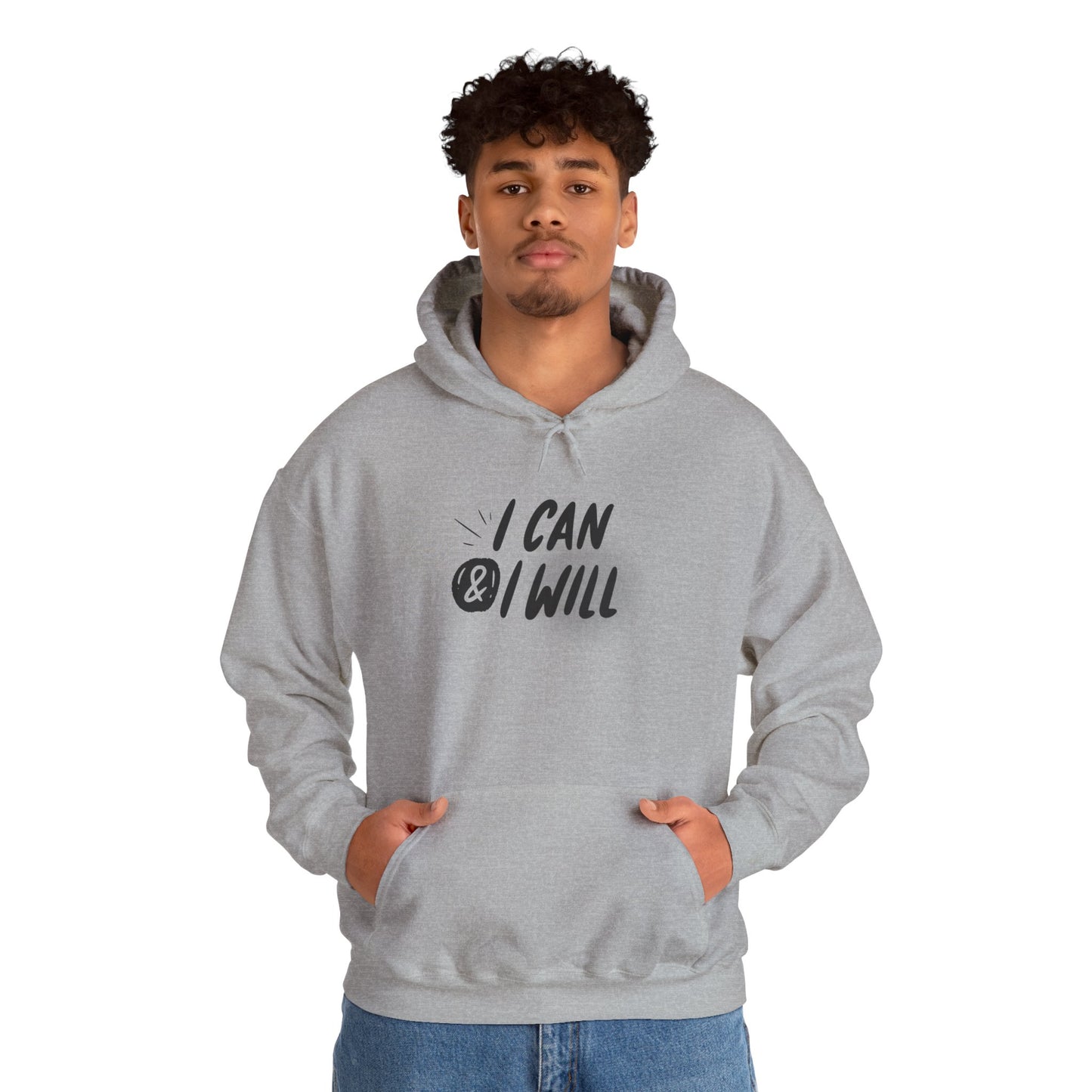 Motivational Hoodie for Empowerment, Cozy Sweatshirt for Inspirational Gift, Unisex Apparel, Perfect for Casual Wear, Gym and Self-Care