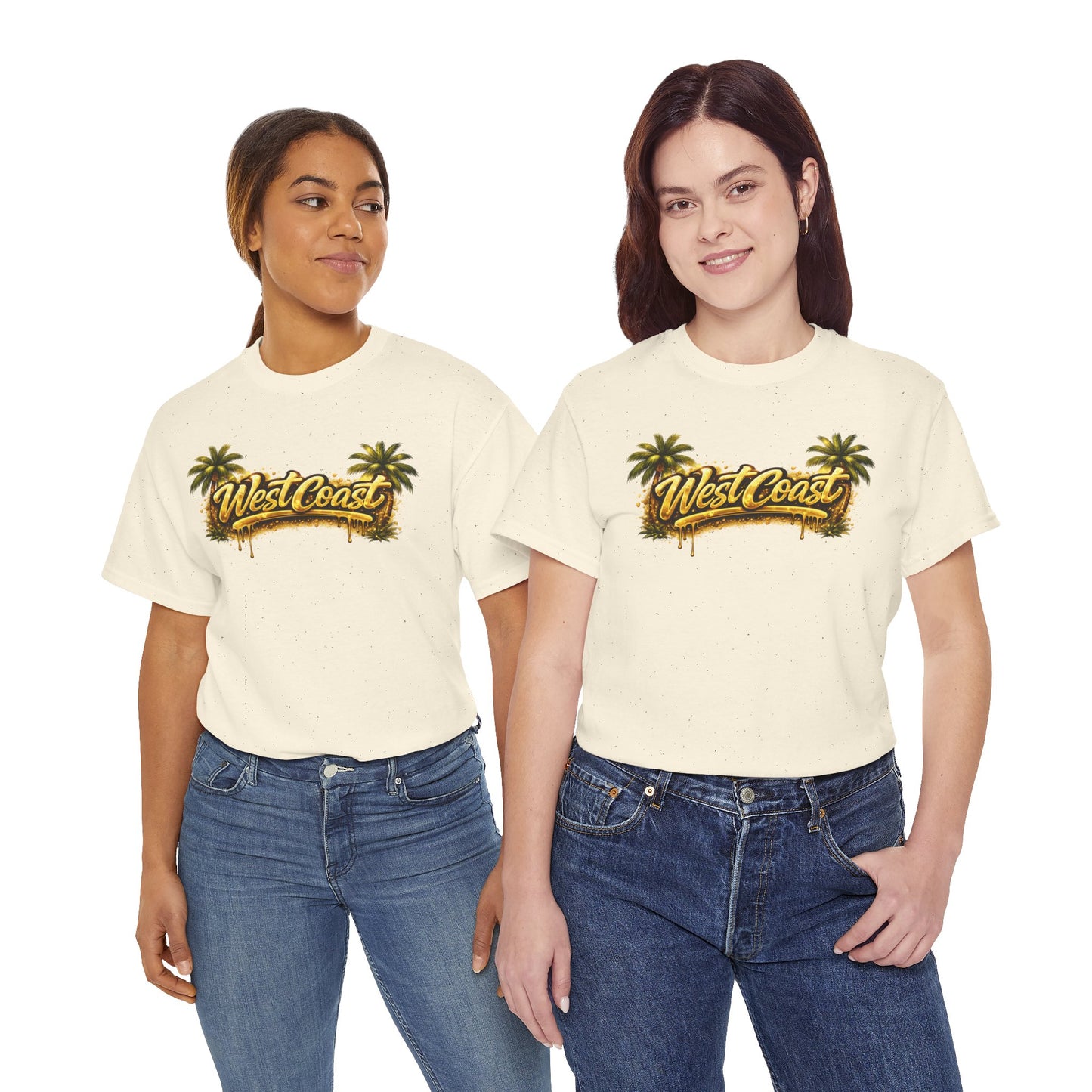 West Coast Palm Tree T-Shirt — Retro Surf Vibe Tee