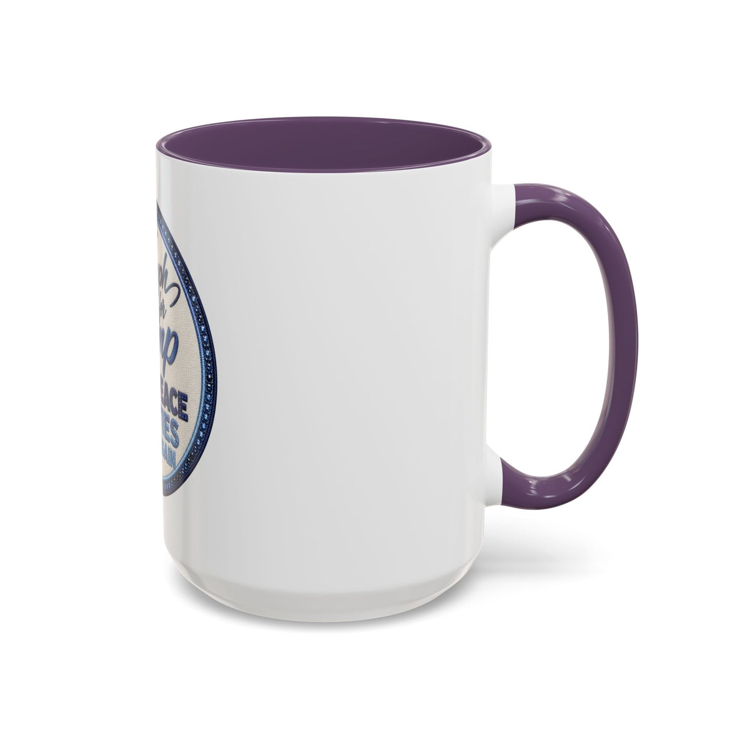 Make Peace Treaties Mug — "Triumph for Trump" Political Coffee Cup (11/15oz)