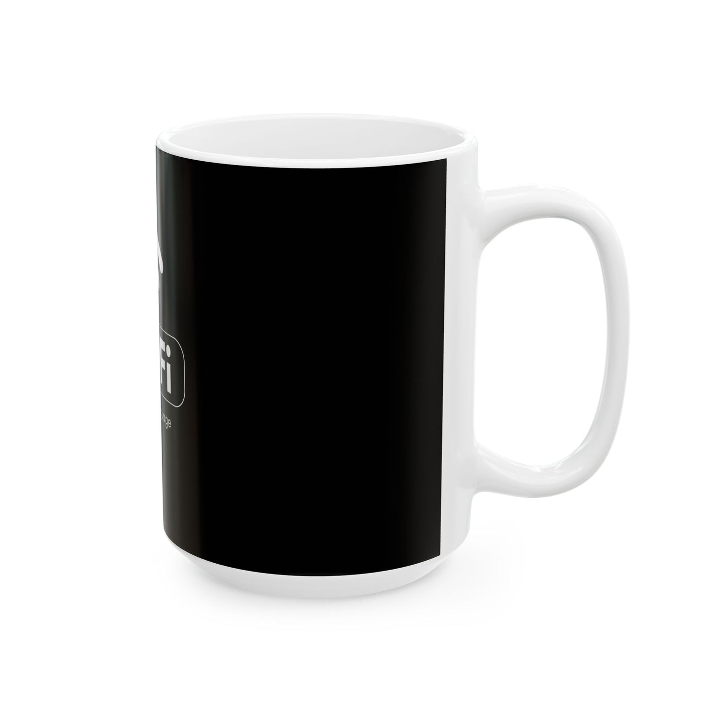 Wi-Fi is My Love Language Mug | Funny Coffee Cup, Geek Gift, Home Decor, Office Mug, Gift for Tech Lovers