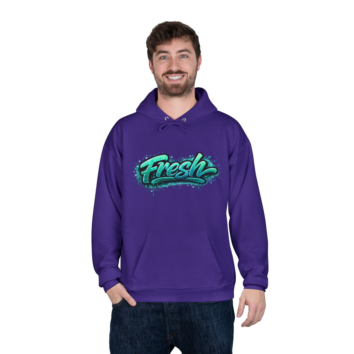 Fresh Graffiti Hoodie — Streetwear Pullover for Teens & Urban Style