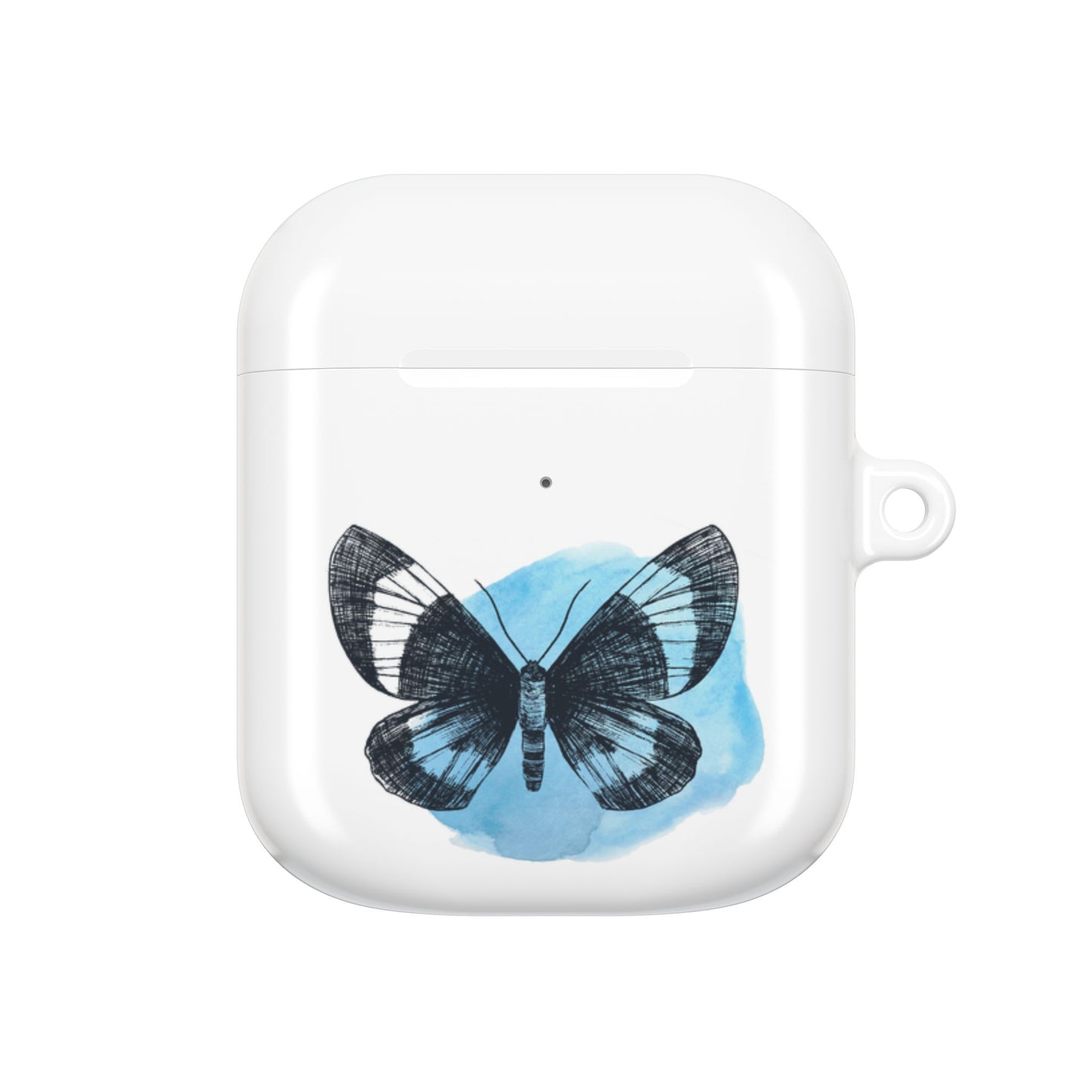Artistic AirPod Cases with Butterfly Design, Motivational Gift for Music Lovers, Personalized Accessories, Unique Custodial Cases, [...]