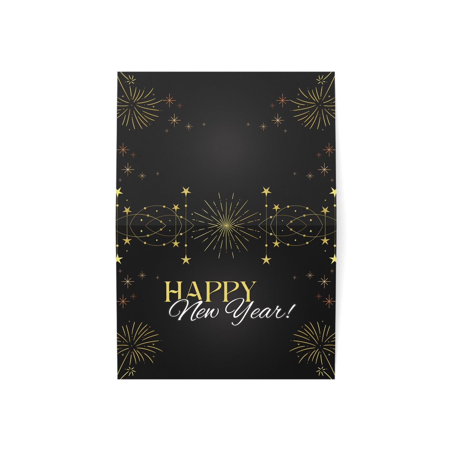 Stylish New Year Greeting Cards - Festive Holiday Stationery for Celebrations, Invitations, Gift Cards, and Special Occasions