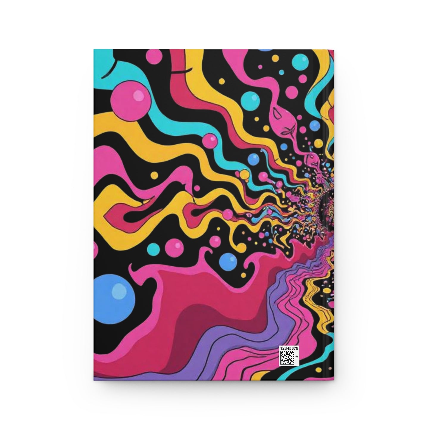 Psychedelic Hardcover Journal, Colorful Notebook for Creative Minds, Gift for Writers, Artists & Dreamers, Unique Journal for [...]