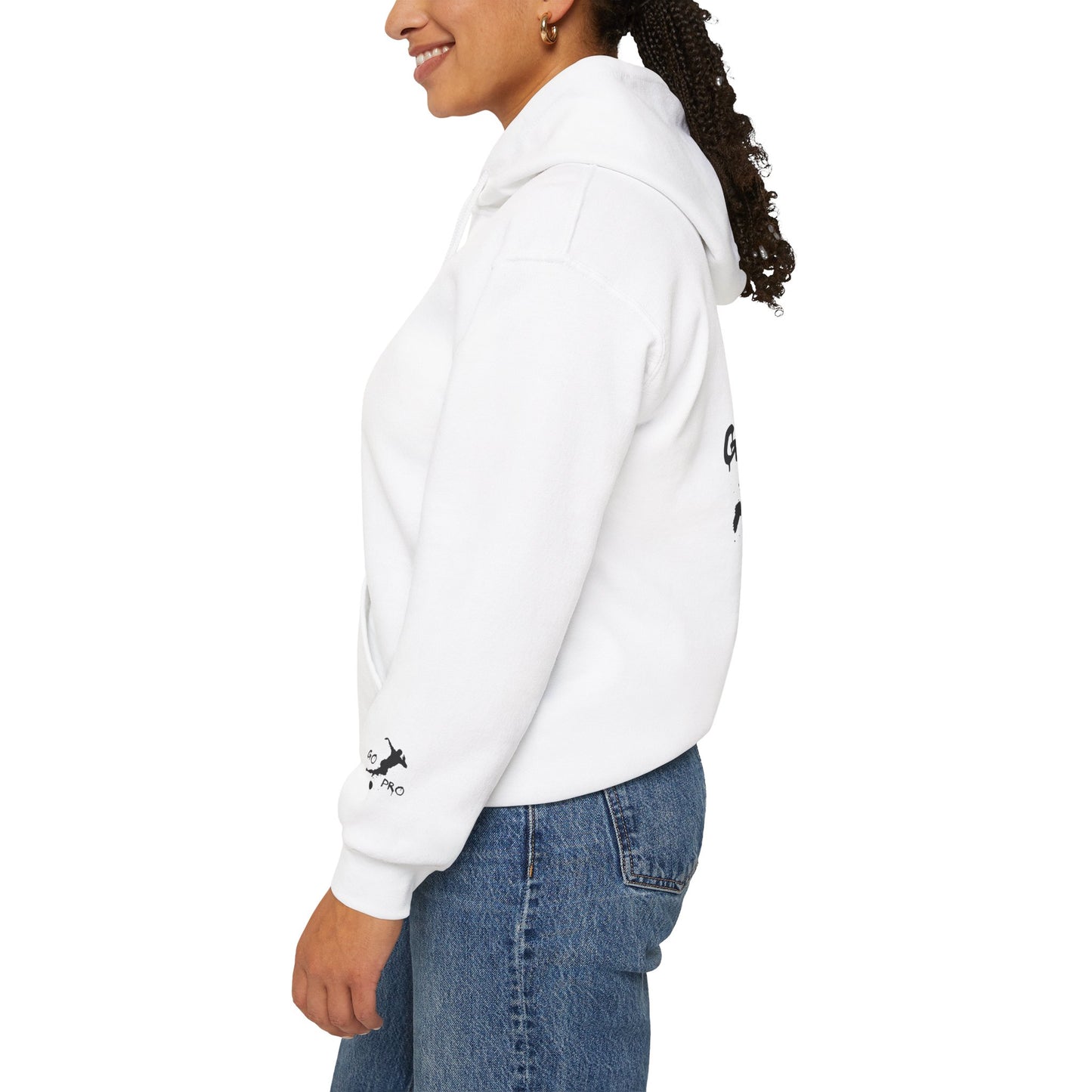 GO PRO Baller Hoodie - Unisex Heavy Blend™ Sweatshirt for Sports Lovers, Gift for Athletes, Streetwear Style, Casual Wear, Birthday Gift