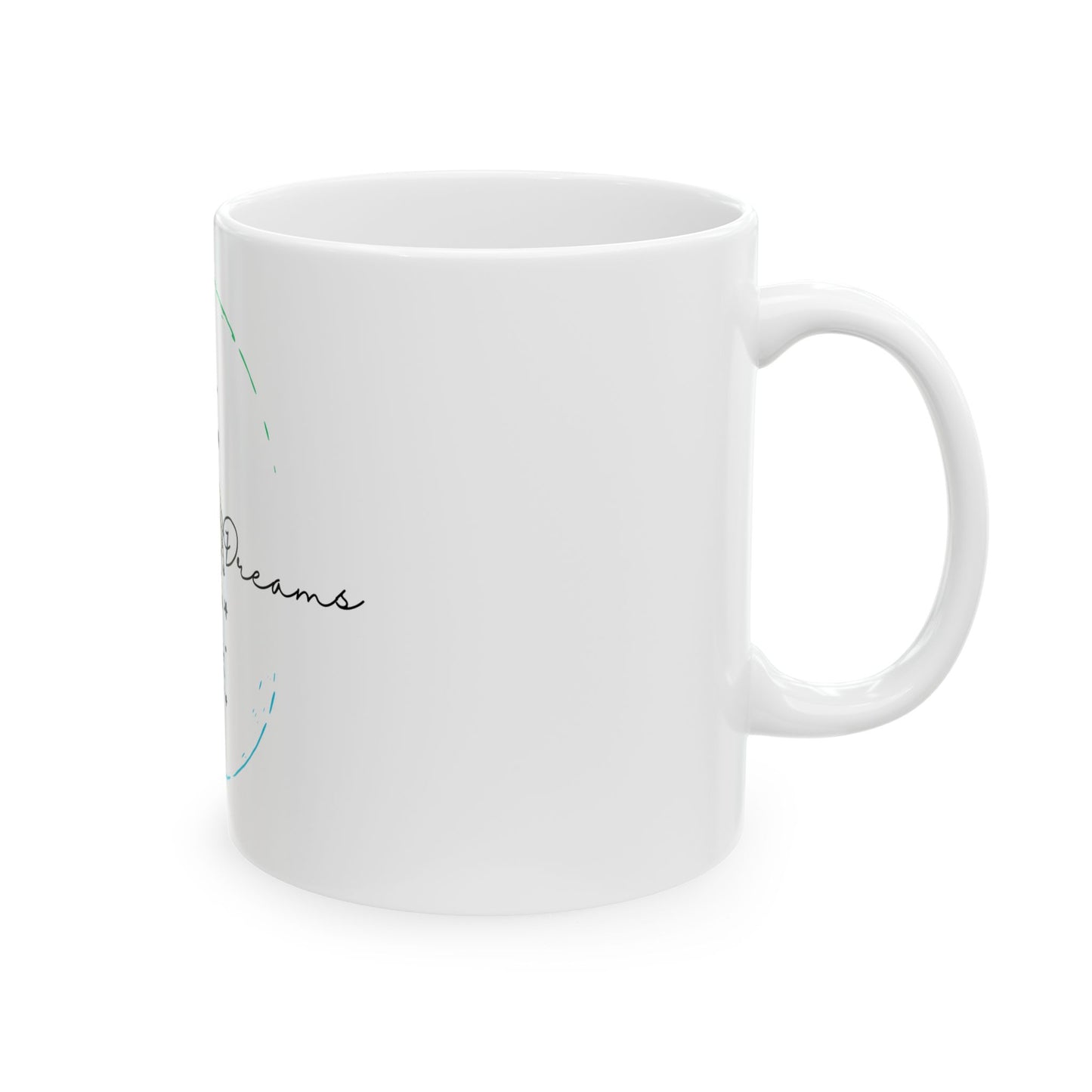 Mystic Dreams Ceramic Mug - Enchanting 11oz/15oz Coffee Cup, Spiritual Gift, Home Decor, Unique Birthday Present, Astrology Lover's Mug