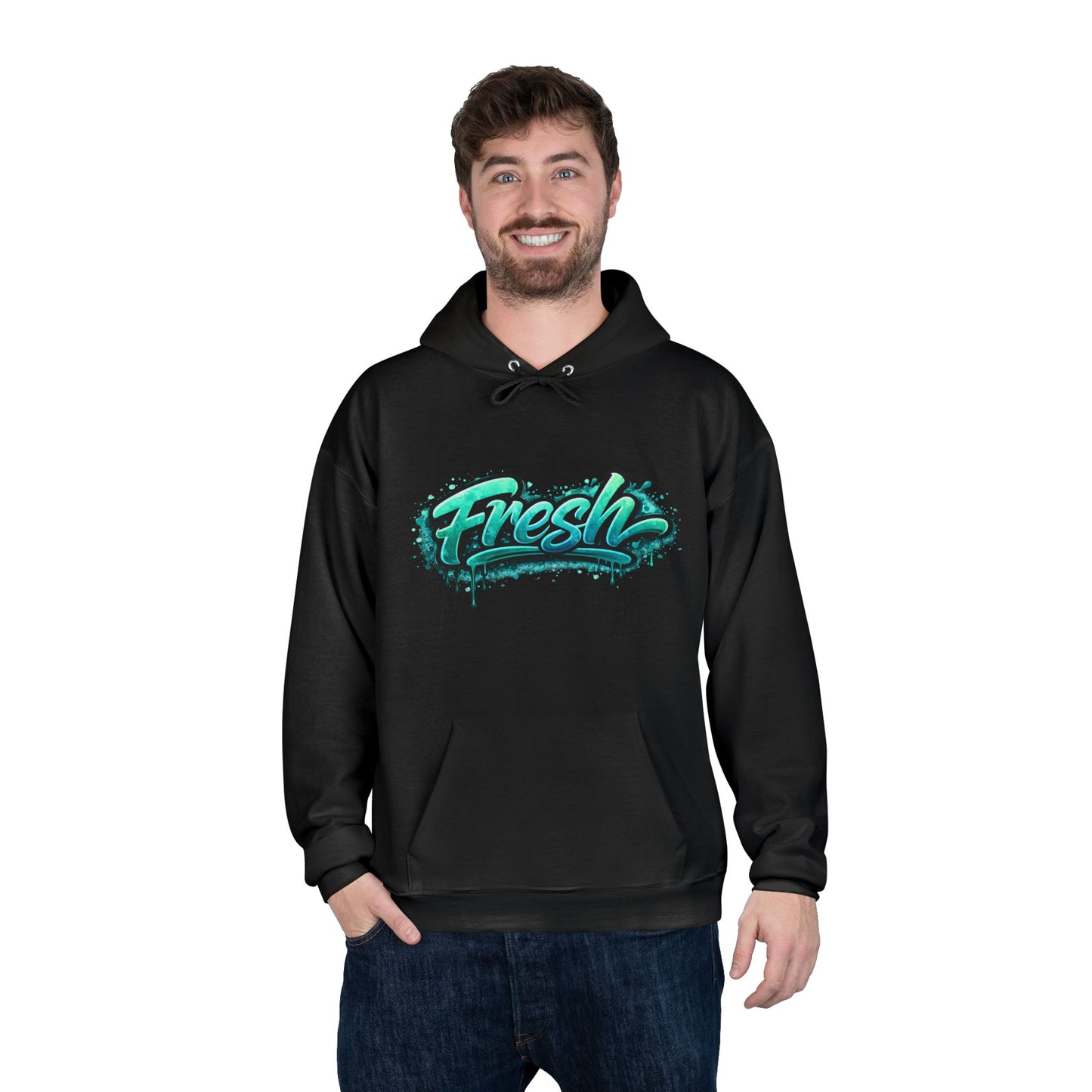 Fresh Graffiti Hoodie — Streetwear Pullover for Teens & Urban Style