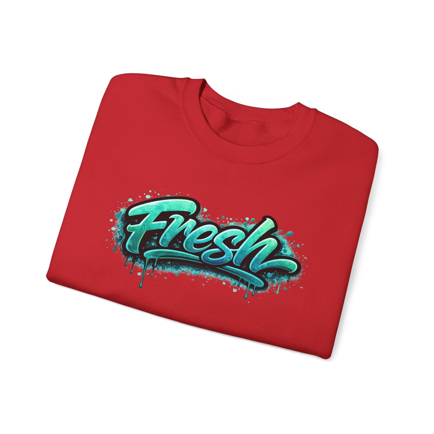Fresh Graffiti Crewneck Sweatshirt