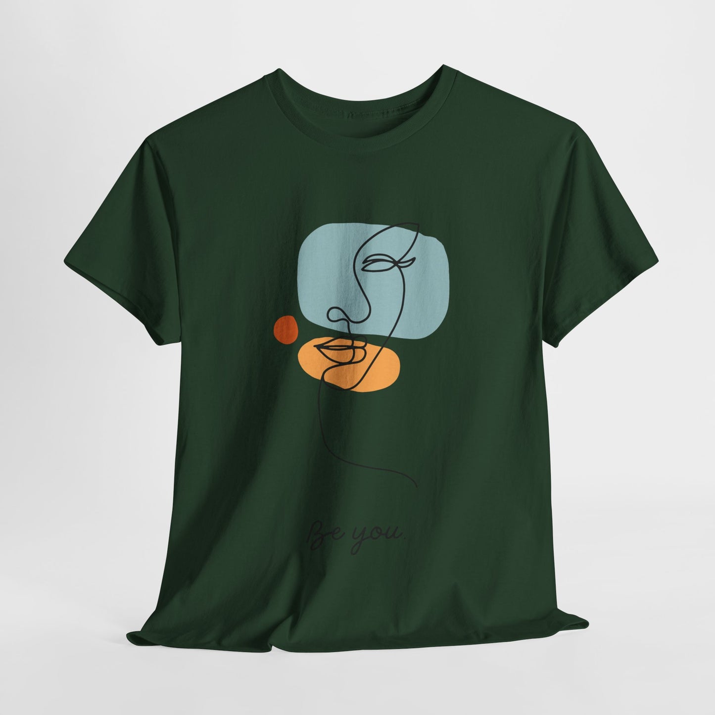 Minimalist Be You Tee, Unisex Cotton T-Shirt, Inspirational Graphic Tee, Gift for Friends, Casual Everyday Wear, Self-Love Apparel