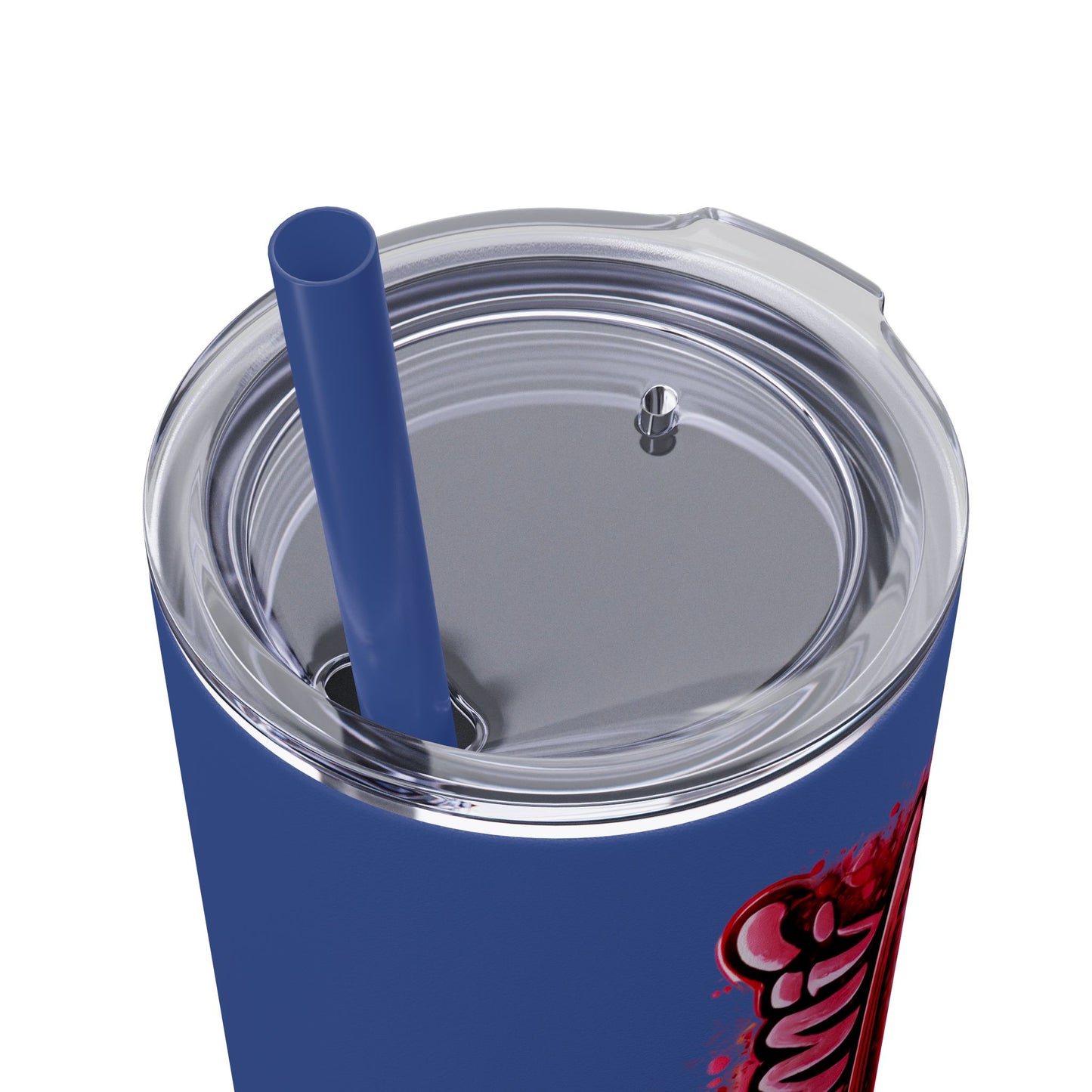 Skinny Tumbler – 'Lake & Lemons' Red Script 20oz Insulated Straw Tumbler