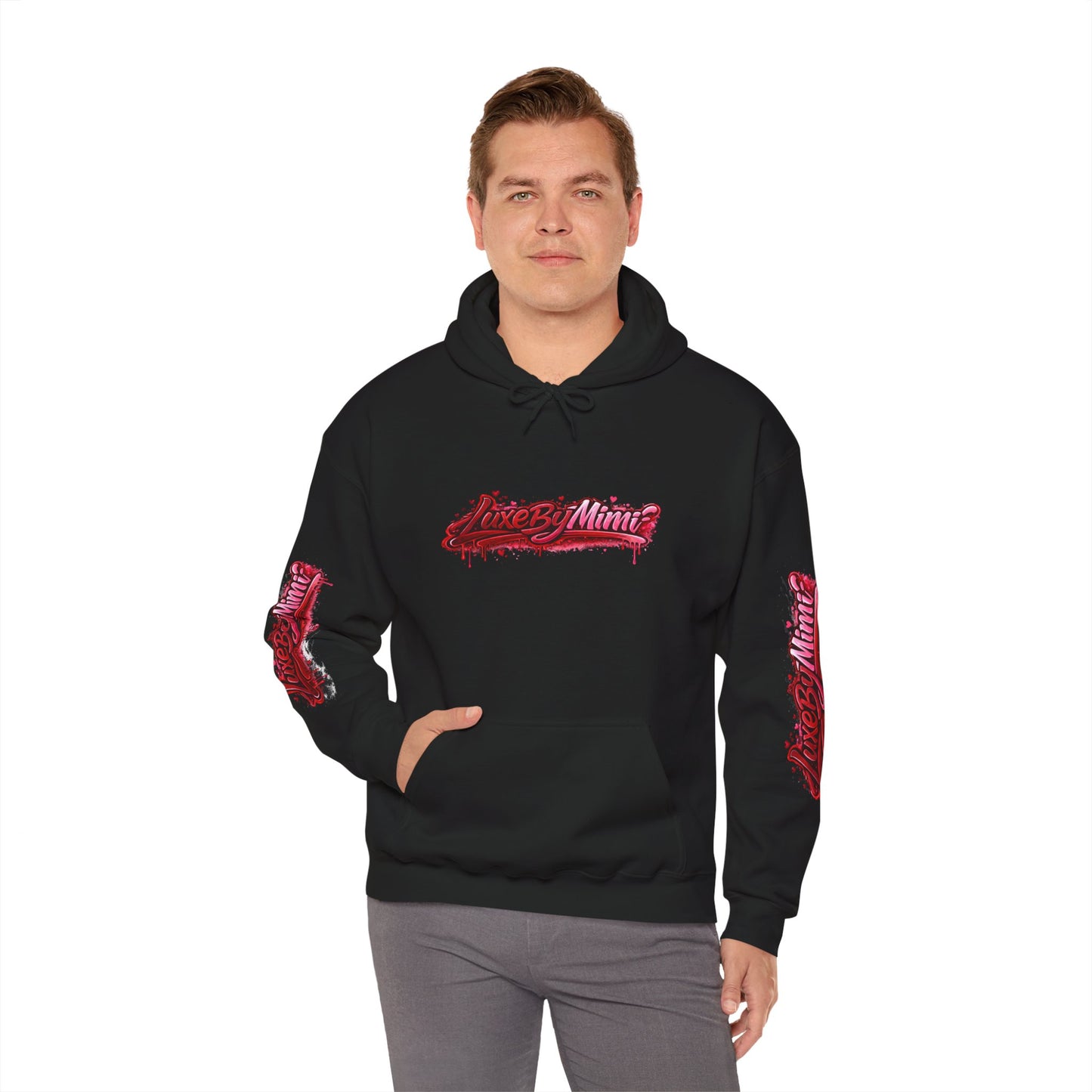 LuxeByMimi Brand Graffiti de Luxe Hoodie — Streetwear Pullover