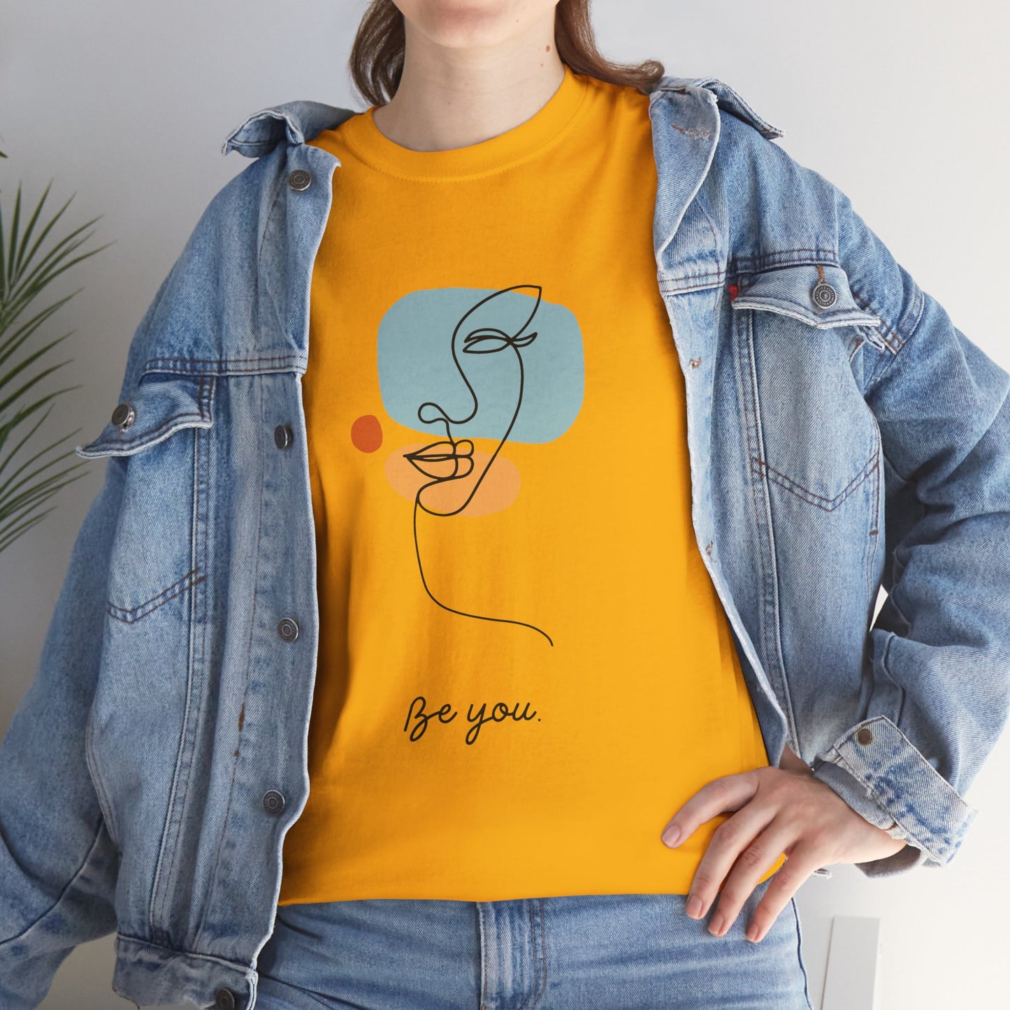 Be You Unisex Cotton Tee - Inspirational Graphic Tee for Self-Love, Gift for Friends, Casual Wear, Birthday, Everyday Comfort