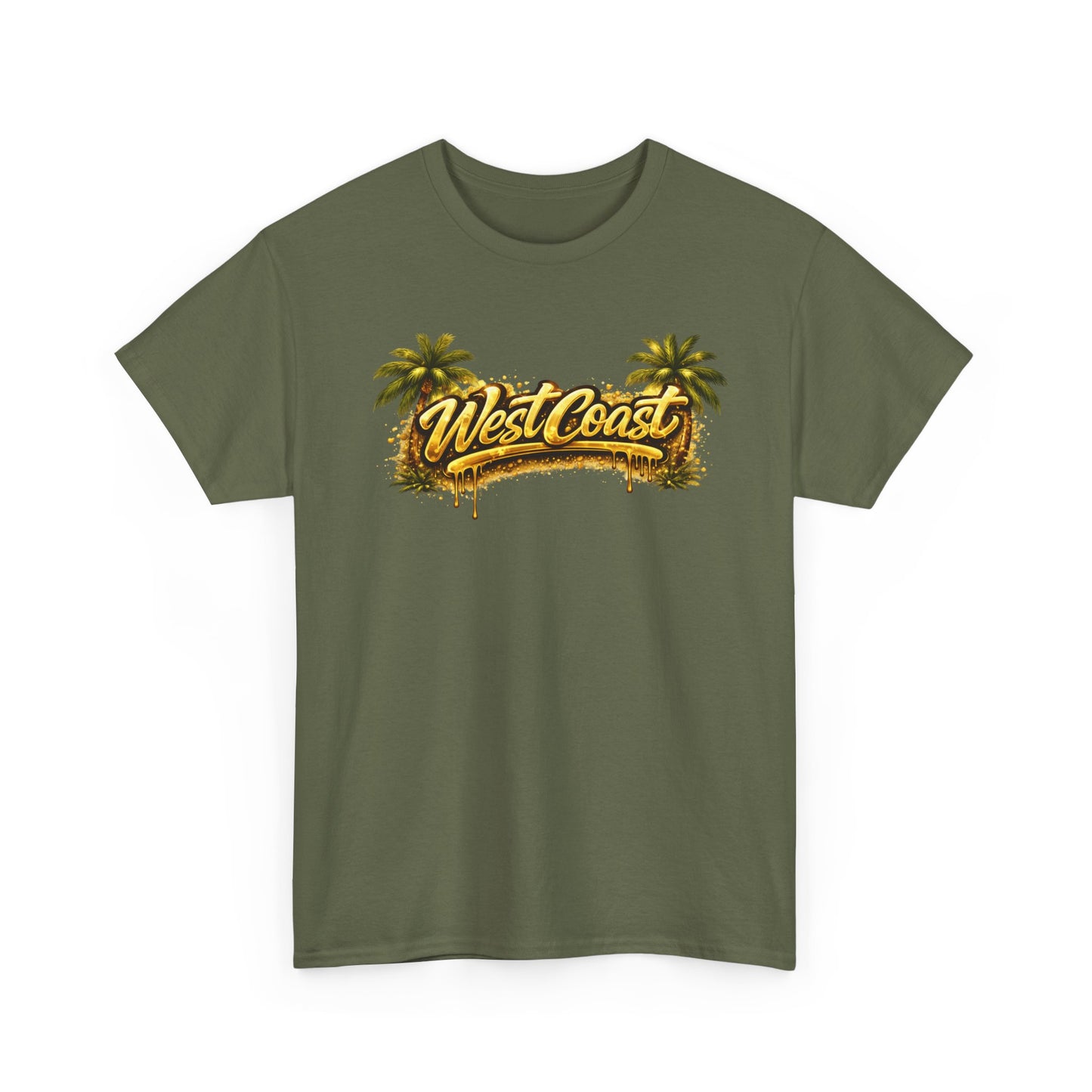 West Coast Palm Tree T-Shirt — Retro Surf Vibe Tee