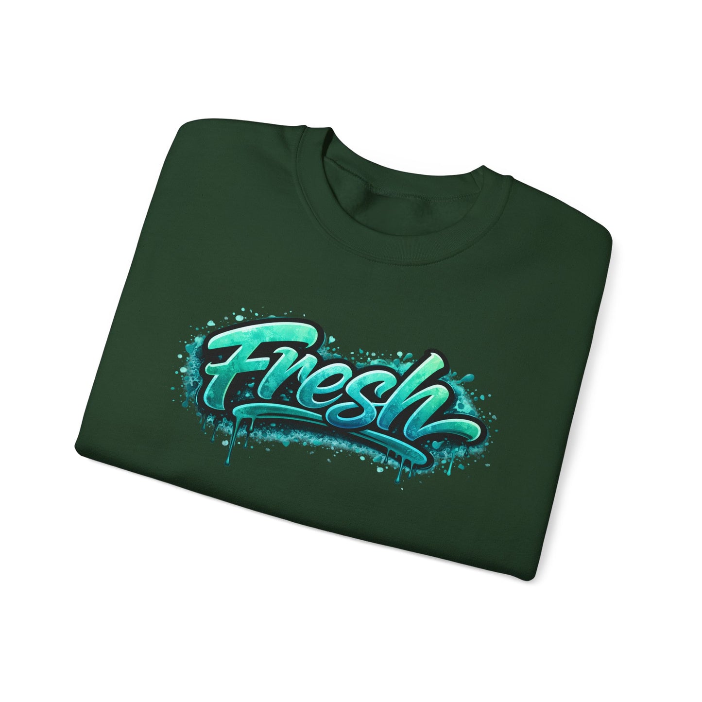 Fresh Graffiti Crewneck Sweatshirt