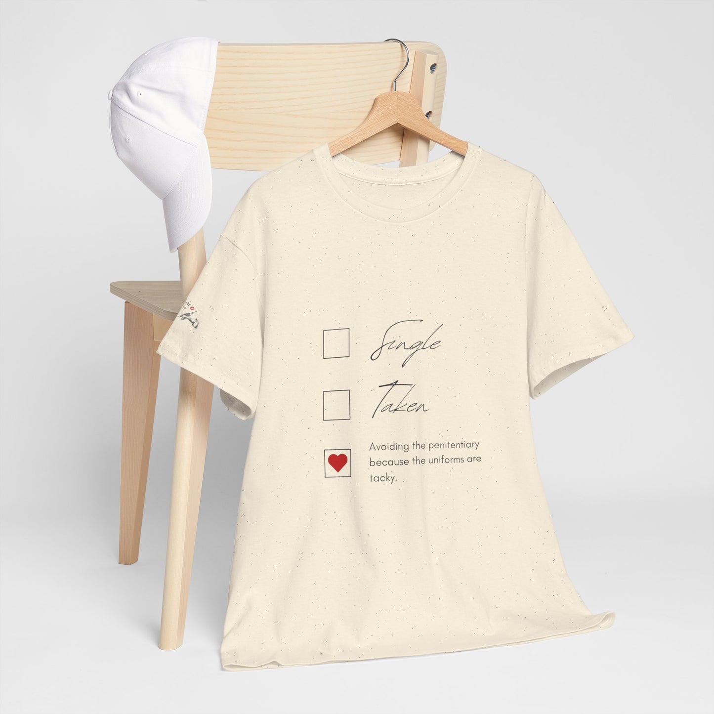 Single Taken Avoiding the Pen Play Where It's Safe T-Shirt Unisex Heavy 100% Cotton Tee