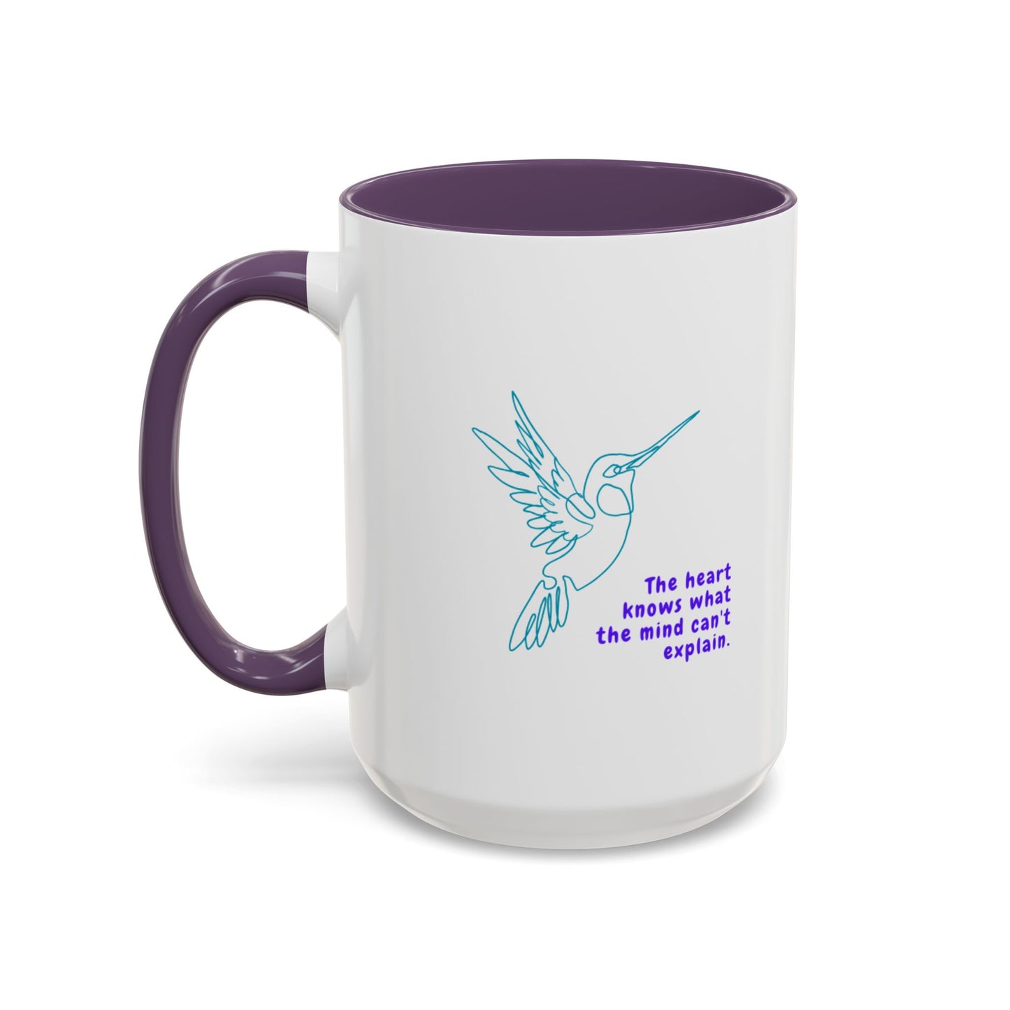 Colorful Hummingbird Coffee Mug, Inspirational Mug, Bird Lover Gift, Heartwarming Gift, Coffee Lover Gift, Affirmation Mug, Unique Mug