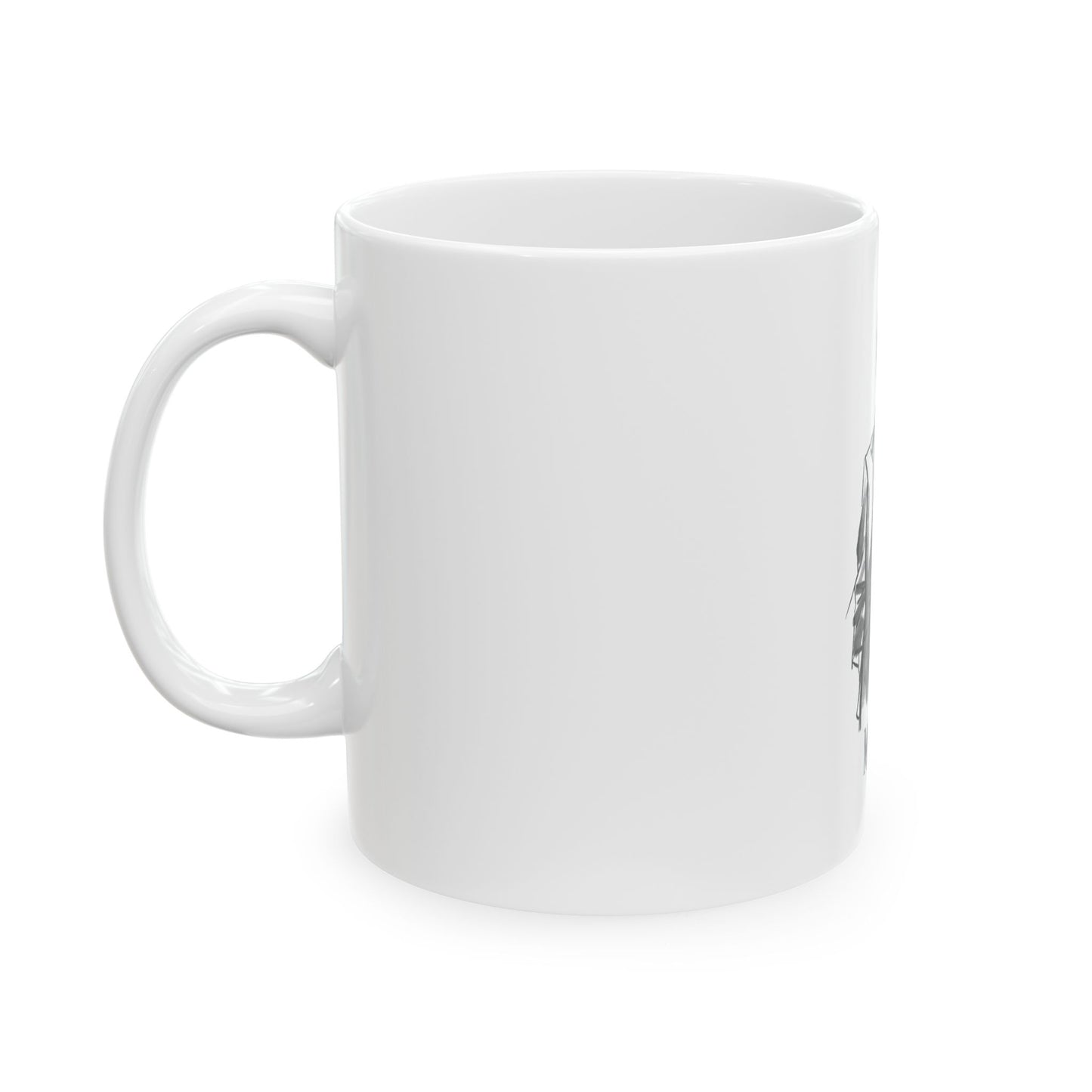 Stylish Manga Ceramic Mug - Perfect for Anime Lovers, Coffee Enthusiasts, Gift for Holidays, Home & Office Decor