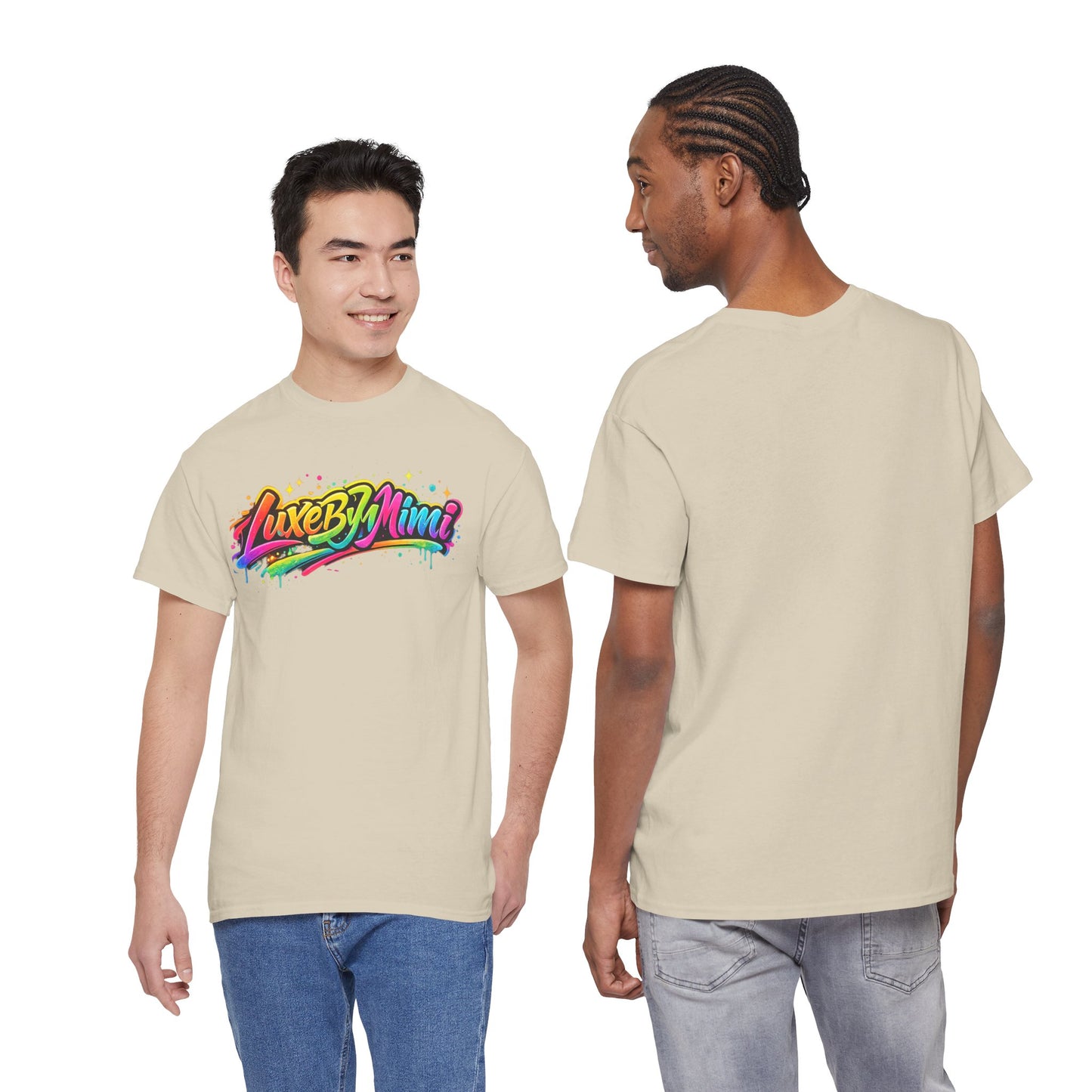 Graffiti Logo T-Shirt — 'Luxe By Mimi' Brand Colorful Streetwear Tee