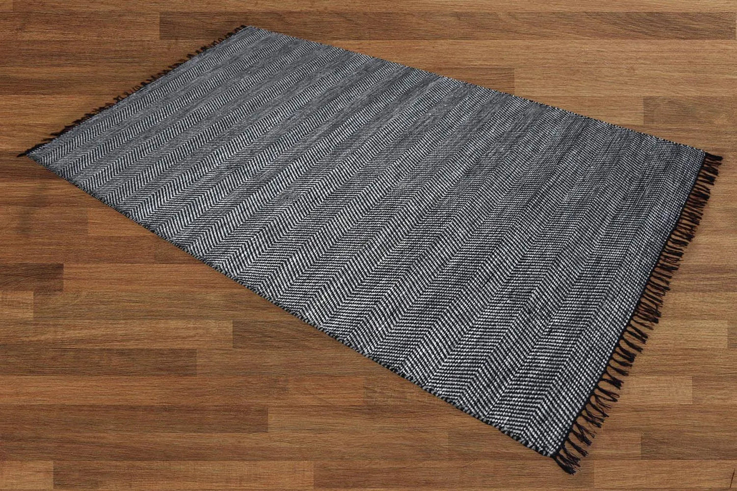 Multi Sizes Ivory, Taupe Hand Woven Traditional 100% Wool Oriental Area Rug-2