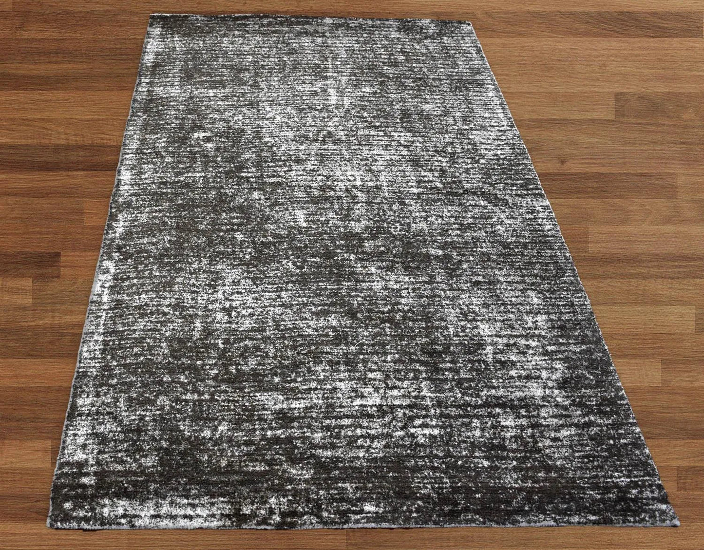 Multi Sizes Hand Woven Polyester Traditional Persian Oriental Area Rug Dark Chocolate, White Color-3